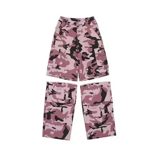 Designer × Japanese Brand × Vintage hiphop y2k camo cargo pants Size US 32 / EU 48 - 2 Thumbnail