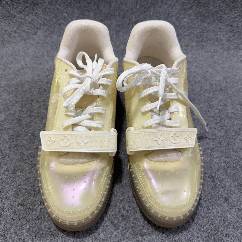 Louis Vuitton Louis Vuitton Transparent Logo Fashion Sneakers - Size US 7.5 / EU 40-41 - 2 Thumbnail