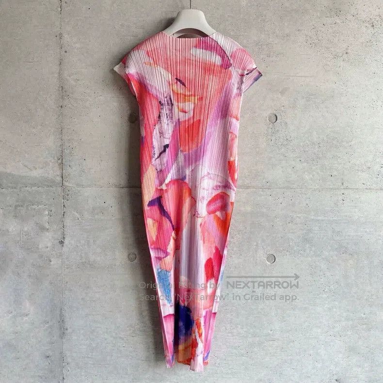 Issey Miyake Issey Miyake Color-block Dress Size M / US 6-8 / IT 42-44 - 2 Thumbnail