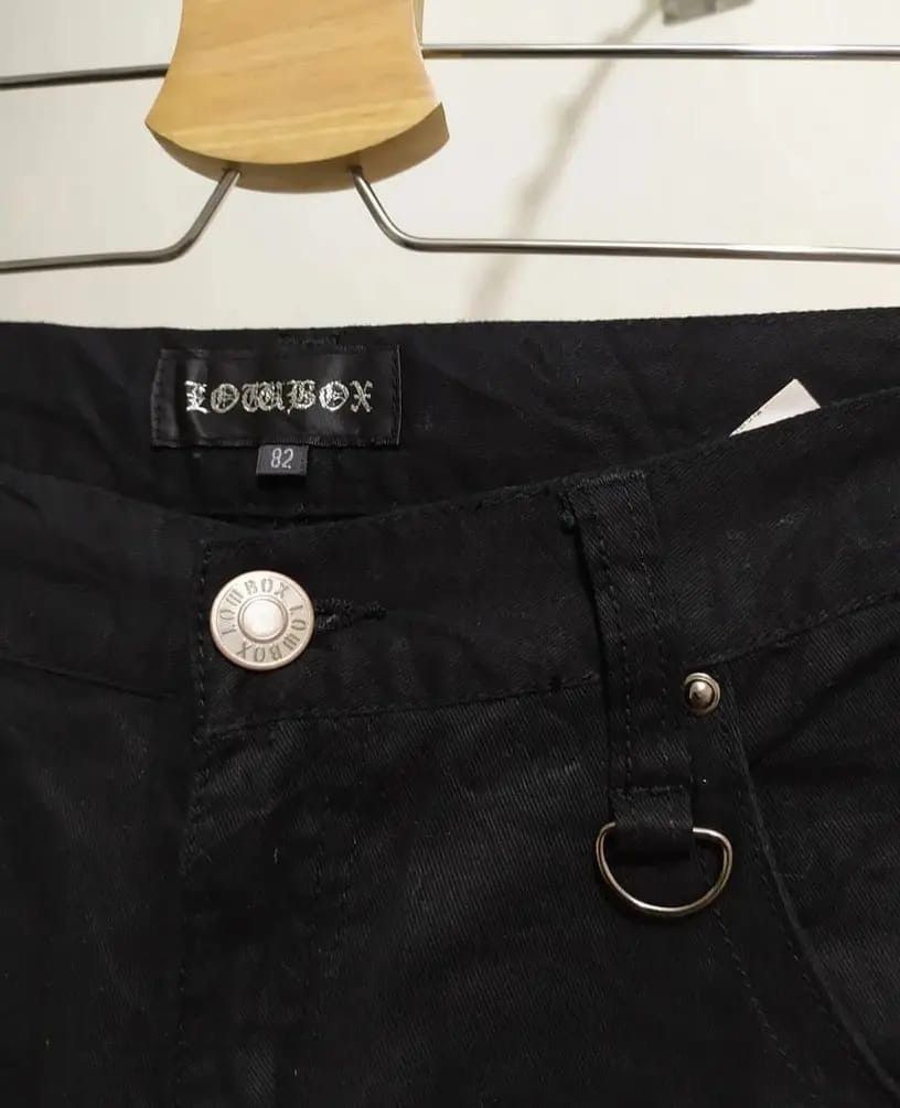 Japanese Brand LOWBOX Bondage Cargo Tactical Streetwear Pants Size US 32 / EU 48 - 3 Thumbnail
