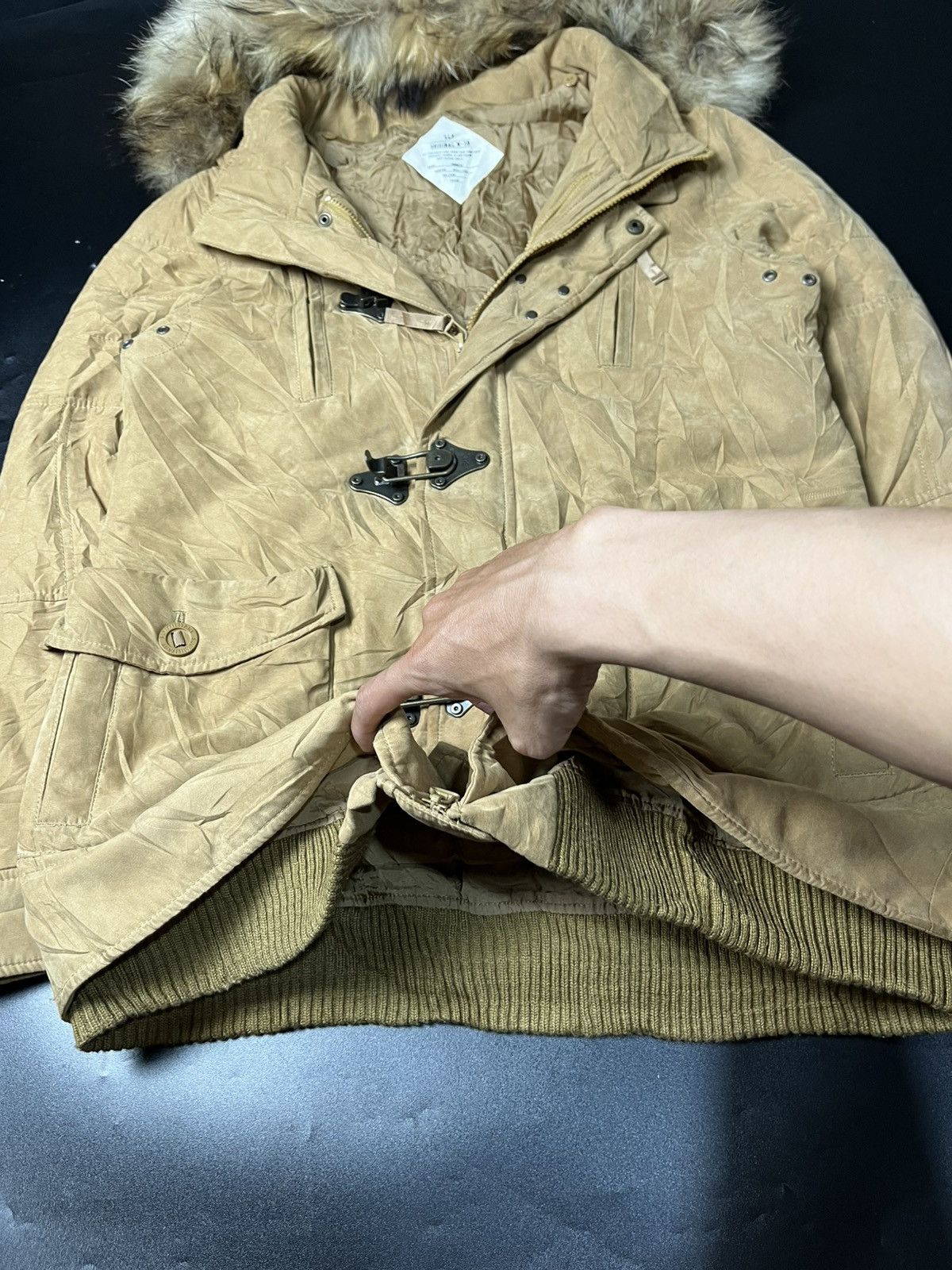 If Six Was Nine × Japanese Brand × Tornado Mart JAPANESE SLY FUR JACKET DOUBLE ZIPPER CRAZY FUR Size US M / EU 48-50 / 2 - 10 Thumbnail