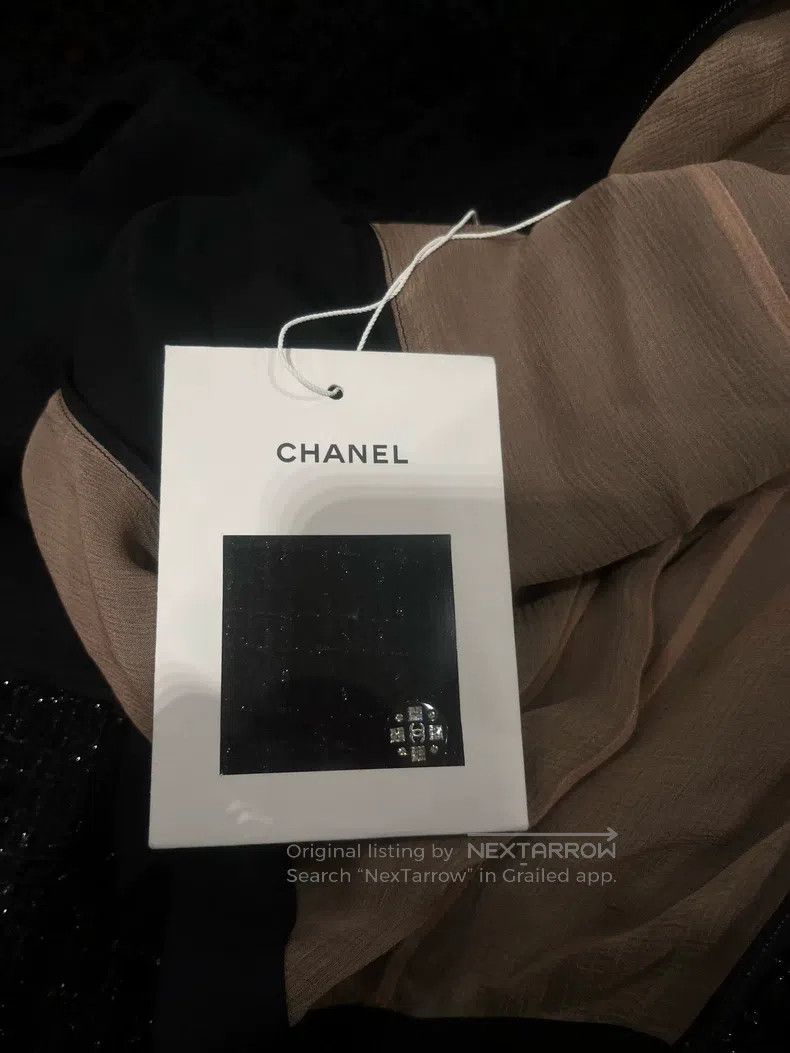 Chanel Chanel 21k black micro-transparent dress Size XXS / US 00 / IT 34 - 4 Thumbnail