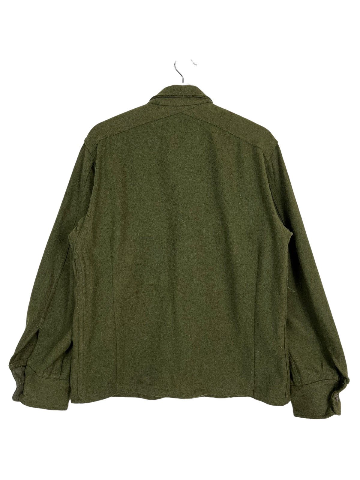 Vintage 🔥 TRUE VINTAGE US ARMY MILITARY WOOL SHIRTS JACKET Size US M / EU 48-50 / 2 - 3 Thumbnail