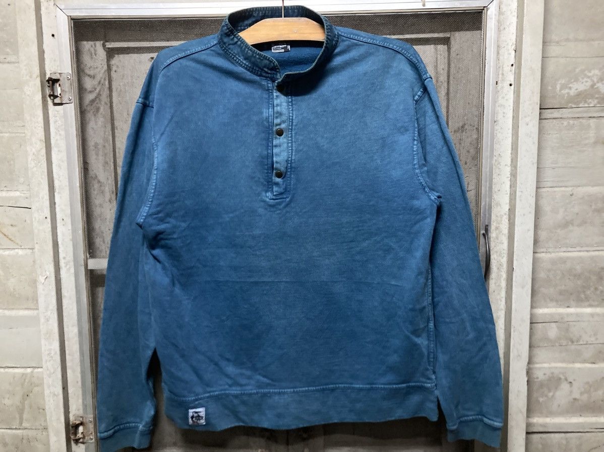 Vintage Chums Haft Indigo Long Sleeve