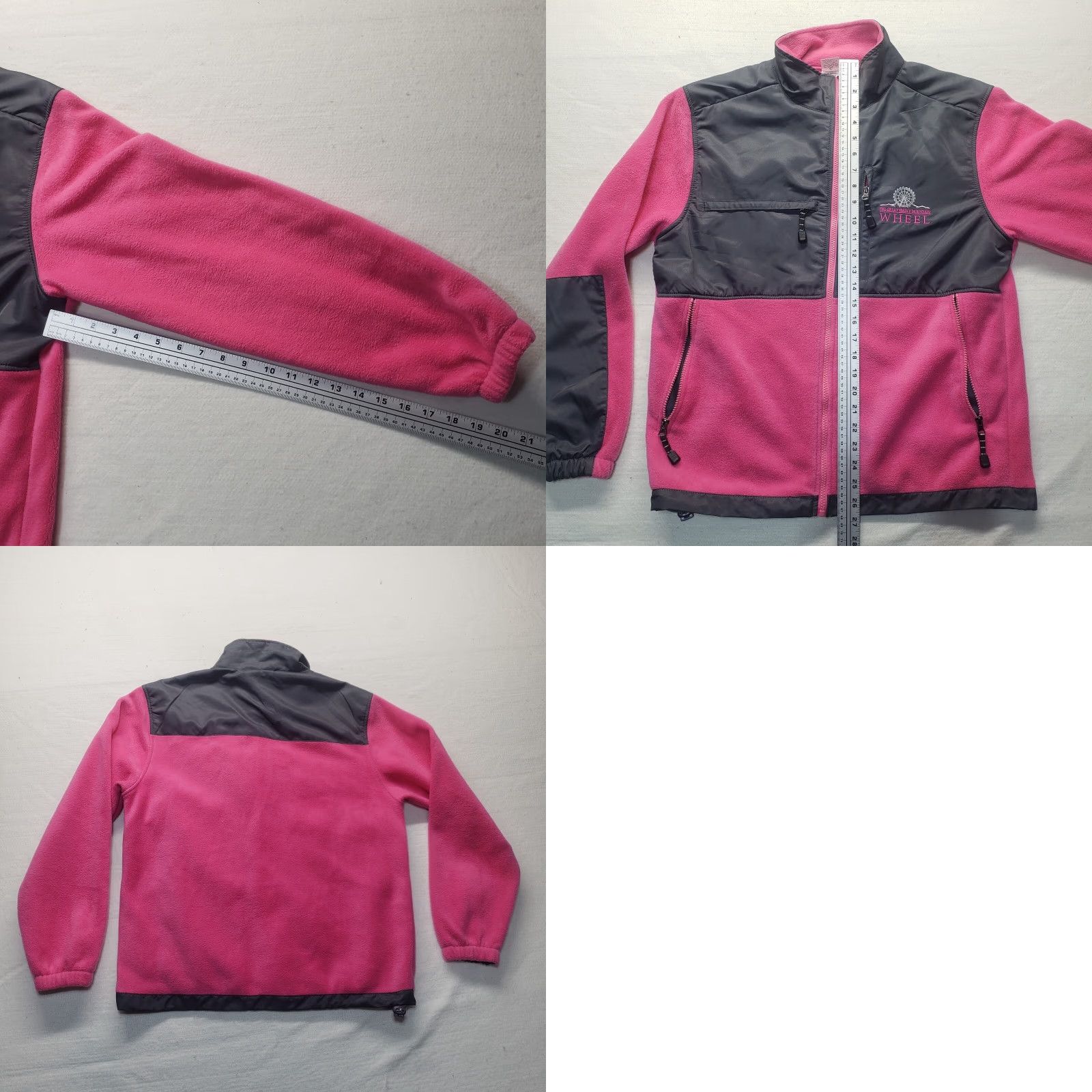 Greats Great Smokey Mountain Pink Zip Fleece Jacket Womens M Medium Size M / US 6-8 / IT 42-44 - 8 Thumbnail