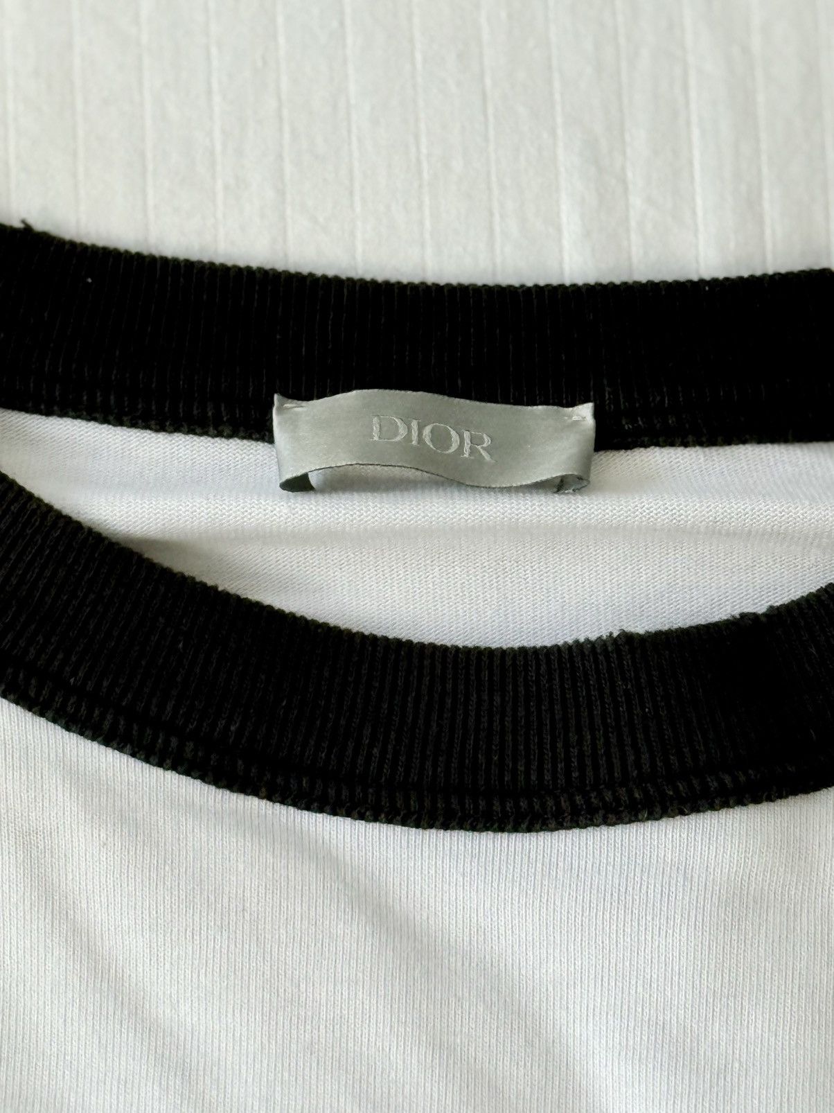 Dior × ERL New with tags Dior X ERL Silver Logo Long Sleeve T-Shirt L Size US L / EU 52-54 / 3 - 6 Thumbnail