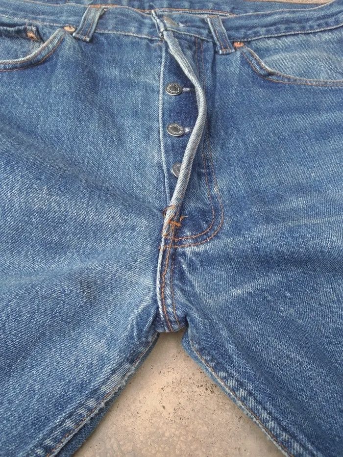 Levi's × Vintage 90s Vintage Levis 501 Made In USA 32x32 Size US 32 / EU 48 - 8 Thumbnail