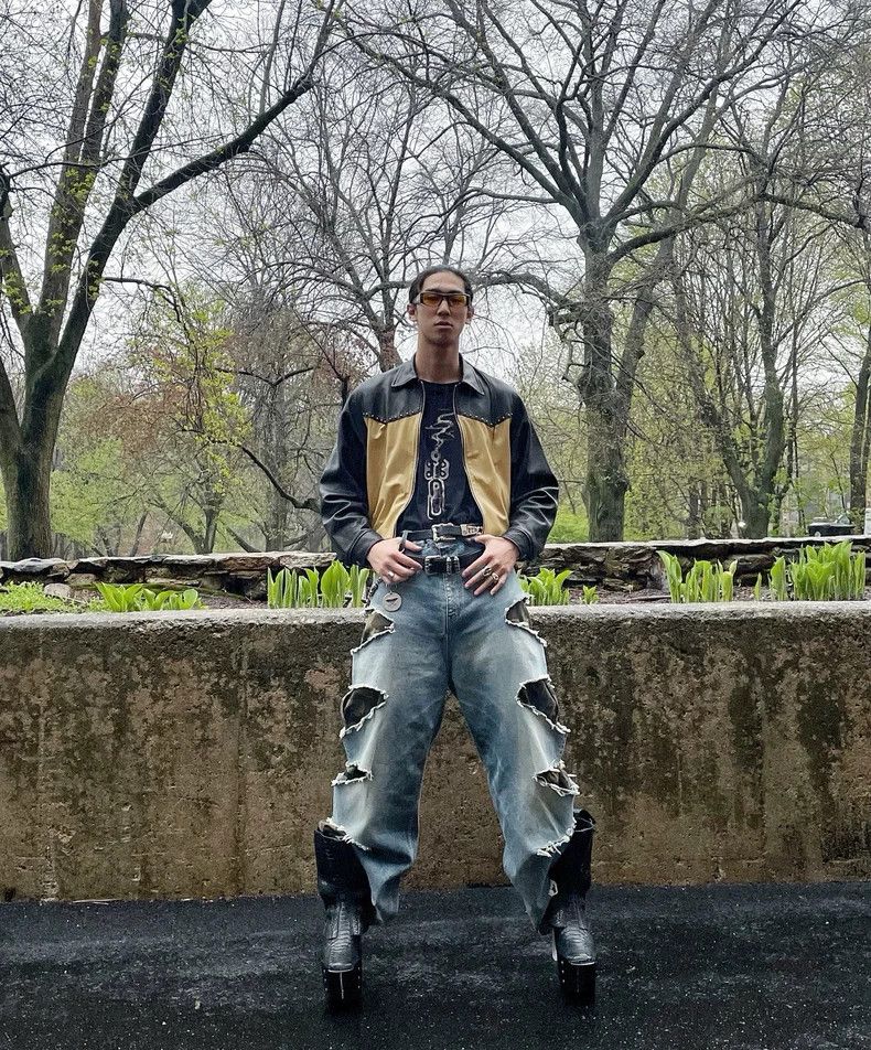 Balenciaga Balenciaga size XXS Tomorrow World Double Camouflage Cow K Size US 27 - 7 Thumbnail