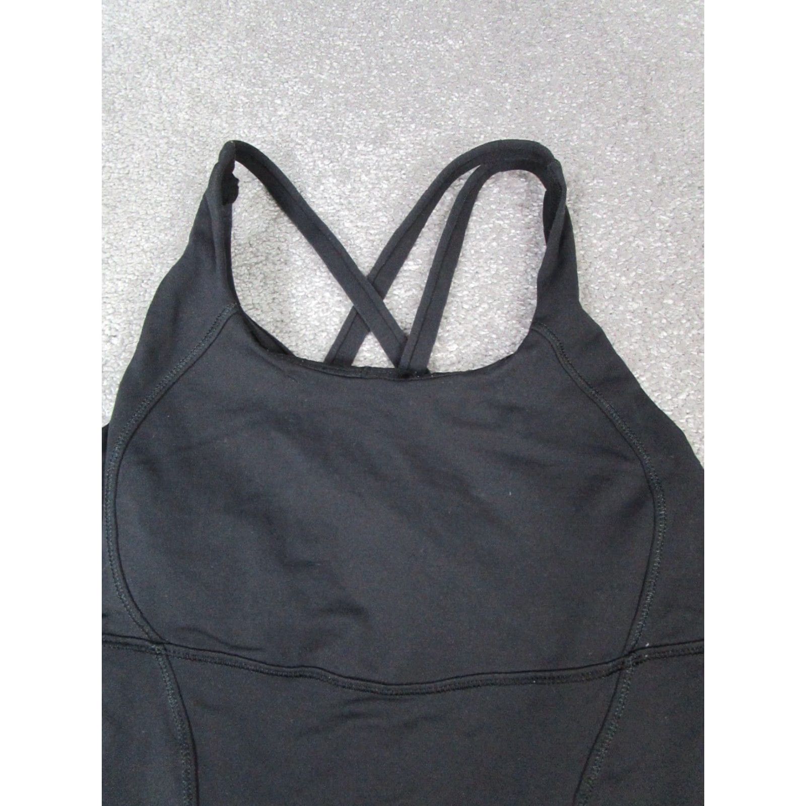 Lululemon VINTAGE Lululemon Energy Tank Womens XS Black Top Pullover Tank Shirt Athletic Gym & Training 90s Mens Womens Size XS / US 0-2 / IT 36-38 - 2 Thumbnail