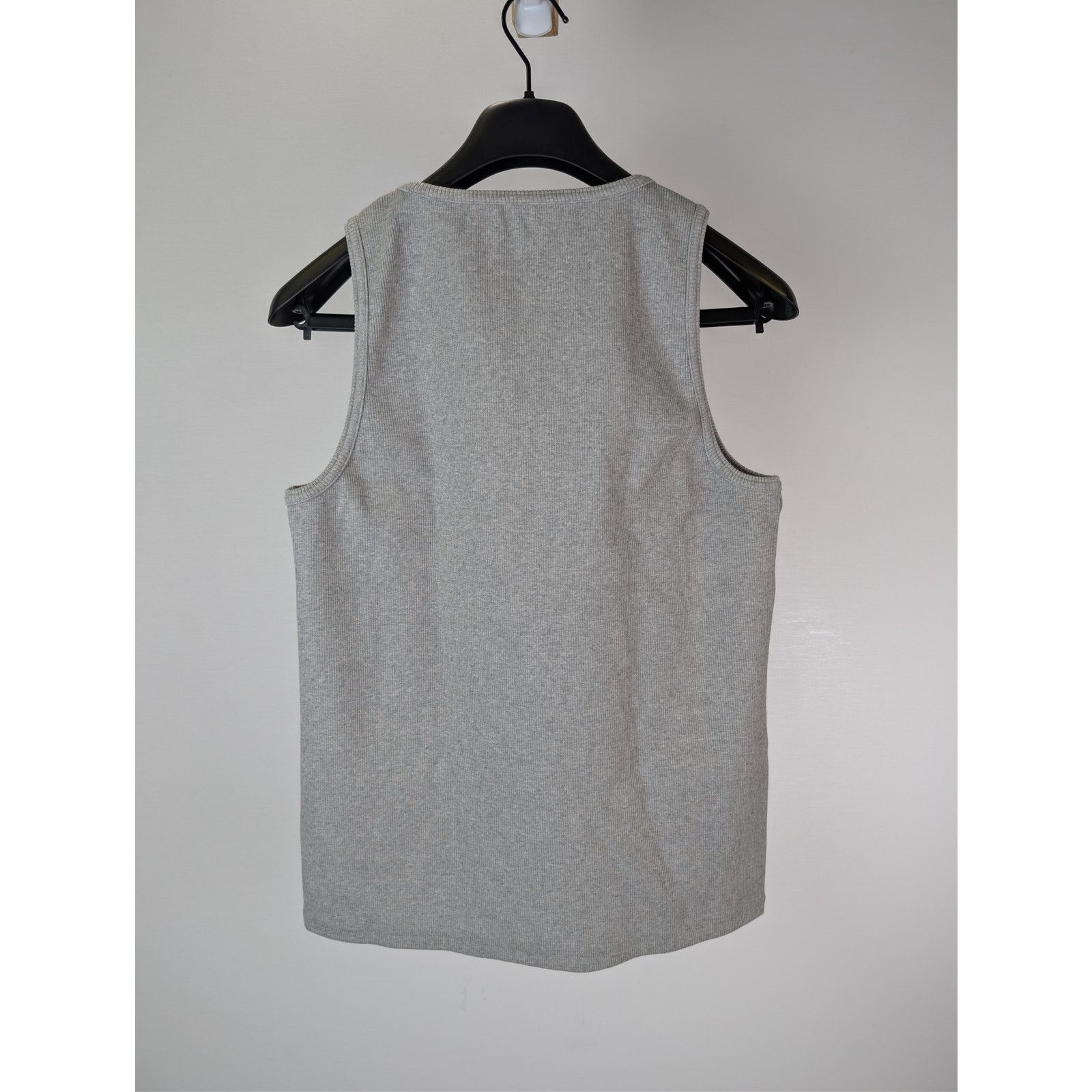 Bottega Veneta o1rshd1 Cotton Dry Stretch Cotton Tank Top in Light Grey Size US M / EU 48-50 / 2 - 11 Thumbnail