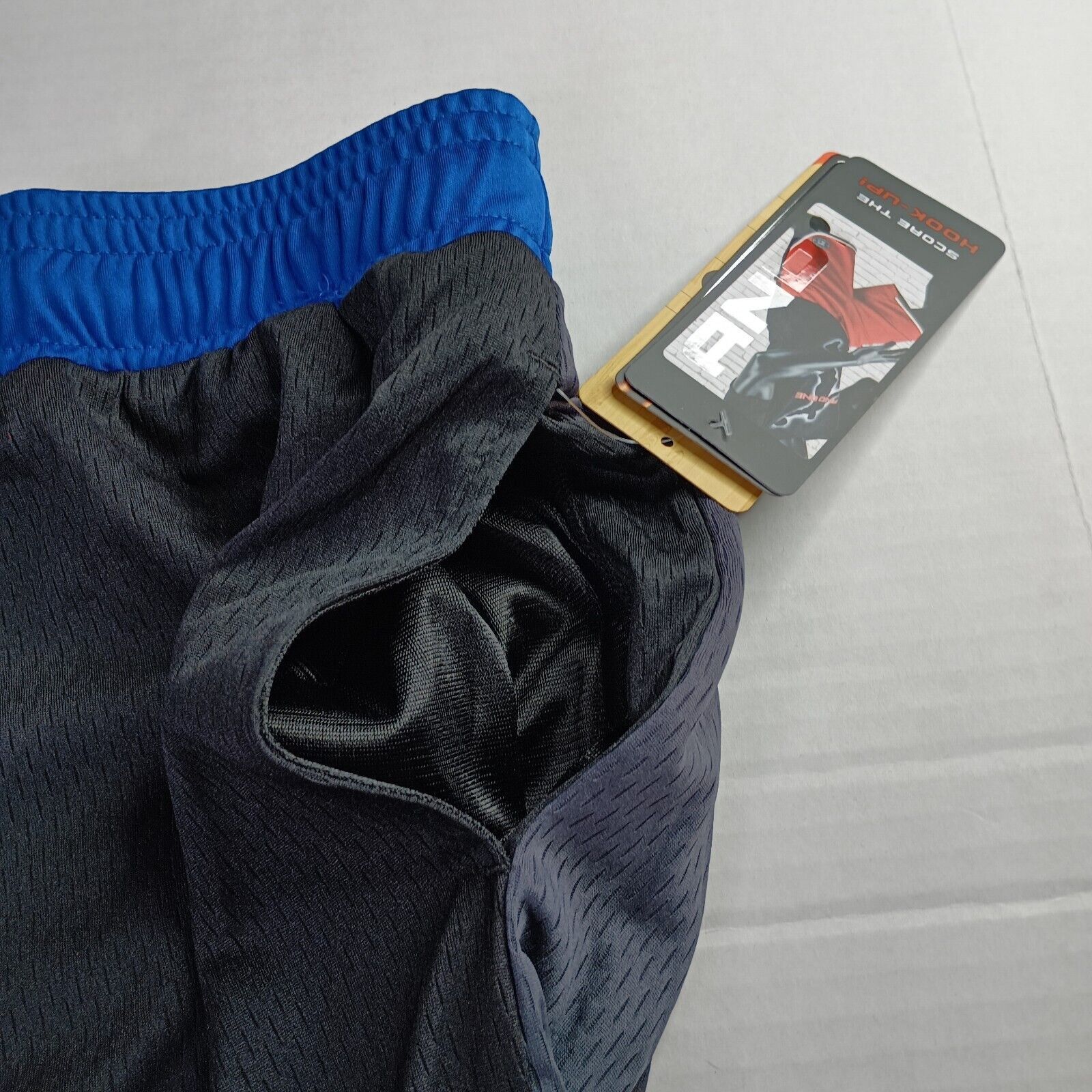& Other Stories AND1 Basketball Shorts Men's S Small Black Blue 10" Inseam Size US 30 / EU 46 - 2 Thumbnail