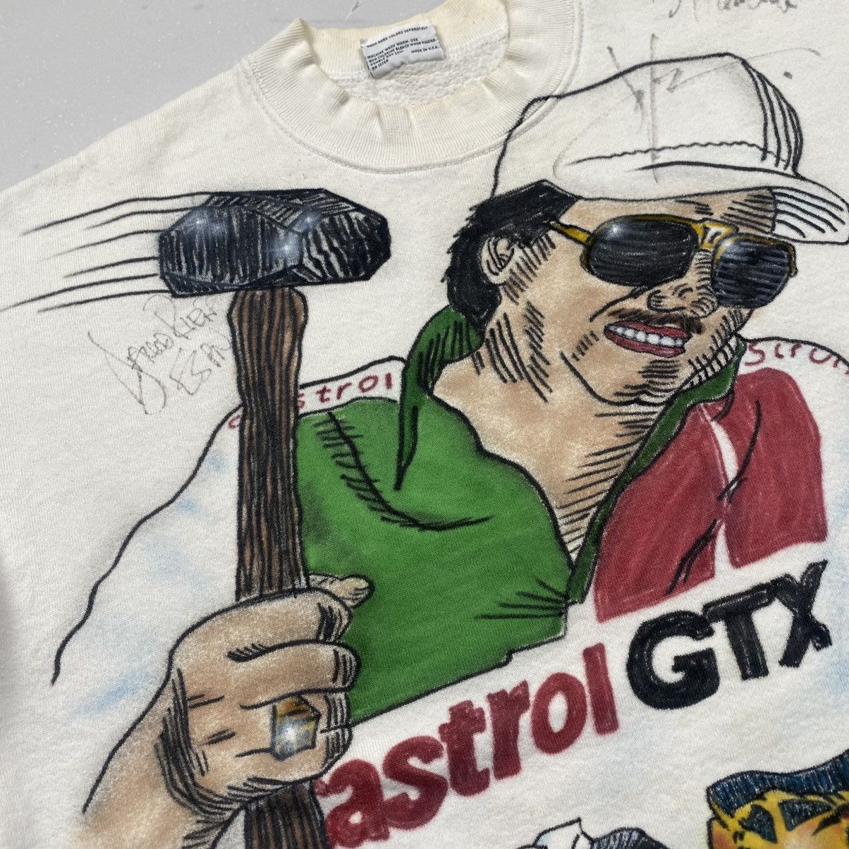 Other Vintage 90s 1994 Hand Paint Car Racing Crewneck Size US L / EU 52-54 / 3 - 6 Thumbnail