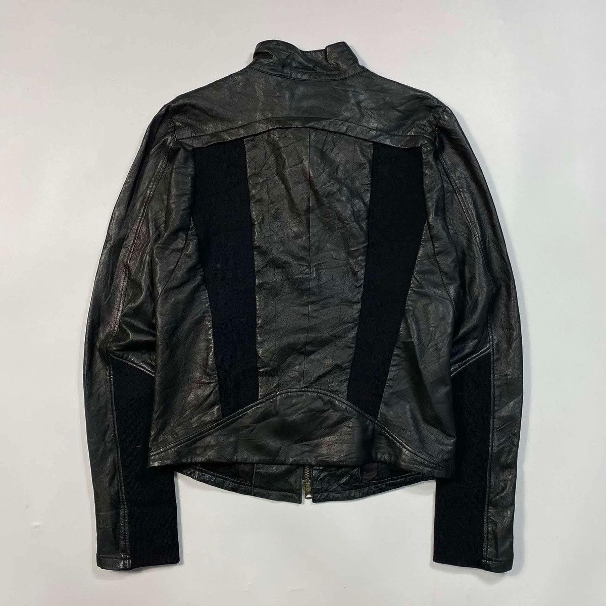 Other Archive Regina Franco Leather Double Zip Jacket (CCP Alt) Size US M / EU 48-50 / 2 - 2 Thumbnail
