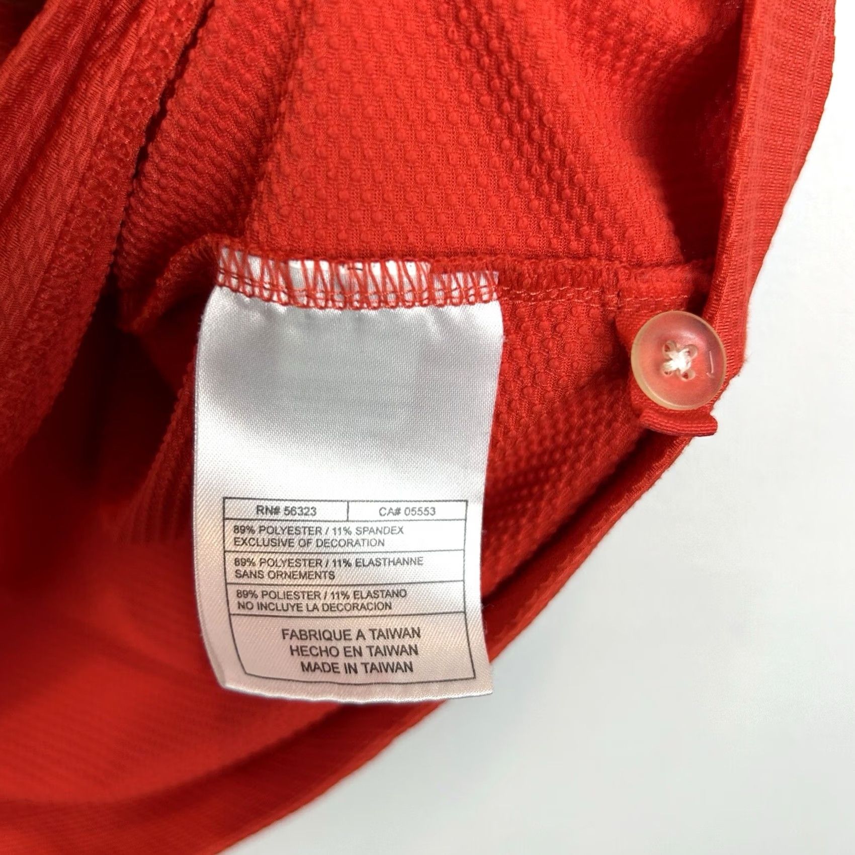 Nike Nike Golf Polo Shirt Mens Large Red Dri-Fit Collared Short Sleeve Lightweight Regular Fit Preppy Sports Golf Shirt Size US L / EU 52-54 / 3 - 6 Thumbnail