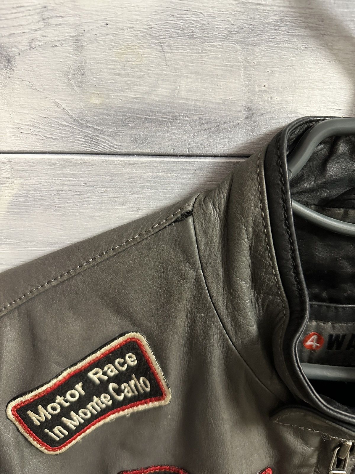 Other Rare 4 Wards Leather Jacket Racing Motorcycle Size US M / EU 48-50 / 2 - 21 Thumbnail