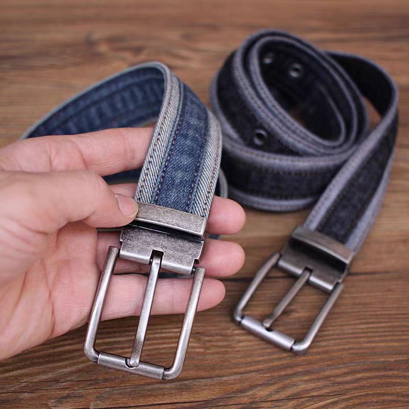 Japanese Brand × Vintage Street Vintage Patchwork Denim Belt 47 in. Size ONE SIZE - 3 Thumbnail