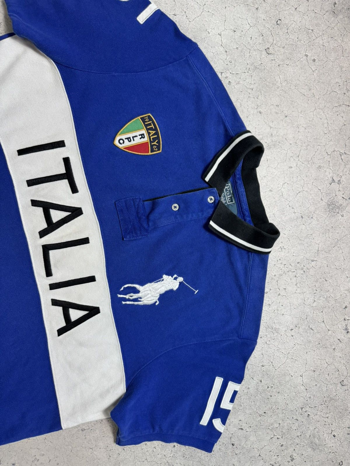 【美品】PoloRalphLauren ChiefKeef着用 ITALIA Polo Ralph Lauren Italia #15 Shirt PRL Chief Keef Big Pony | eBay