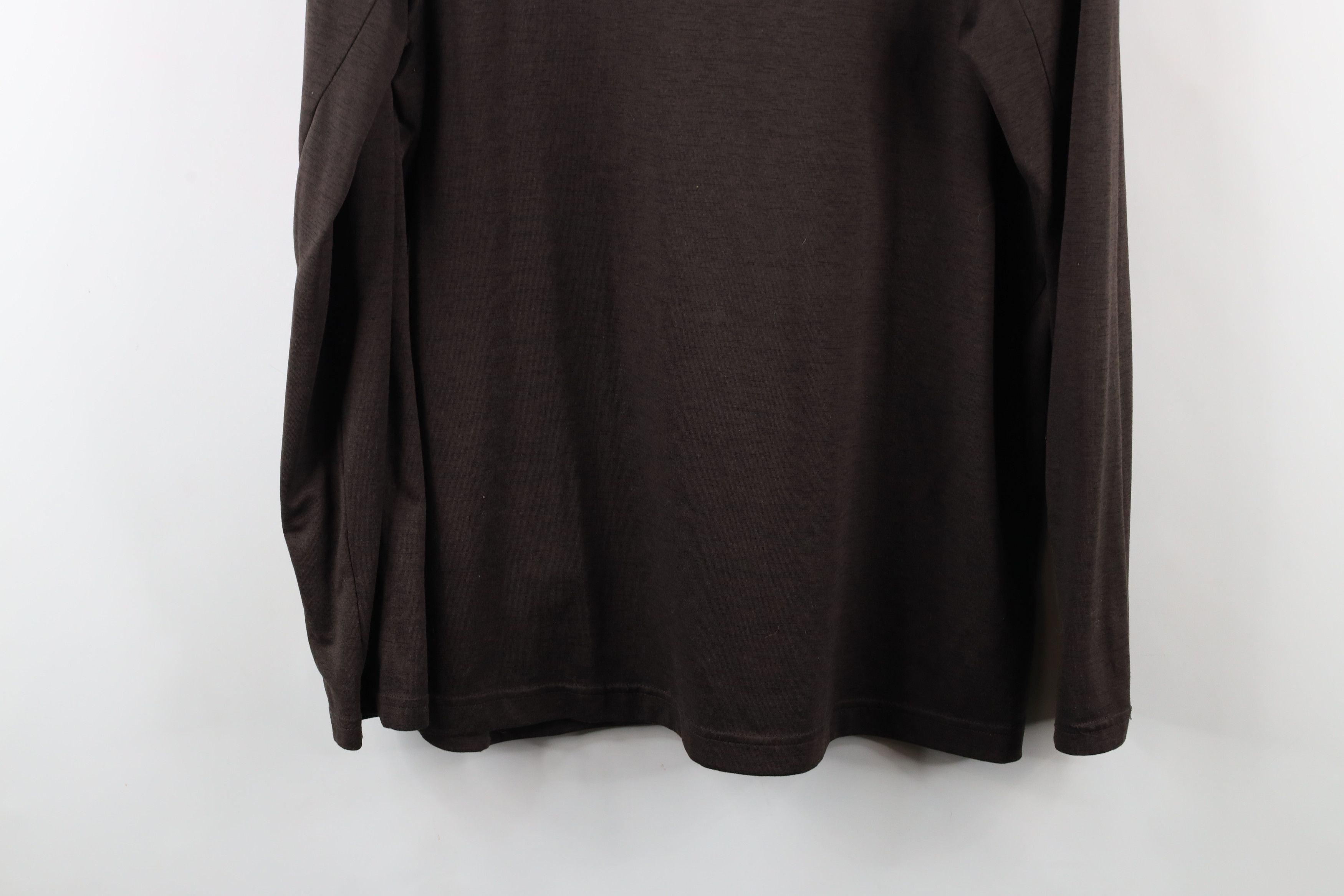 Nike × Vintage Nike On Field Browns Football Long Sleeve T-Shirt Brown Size US L / EU 52-54 / 3 - 14 Thumbnail