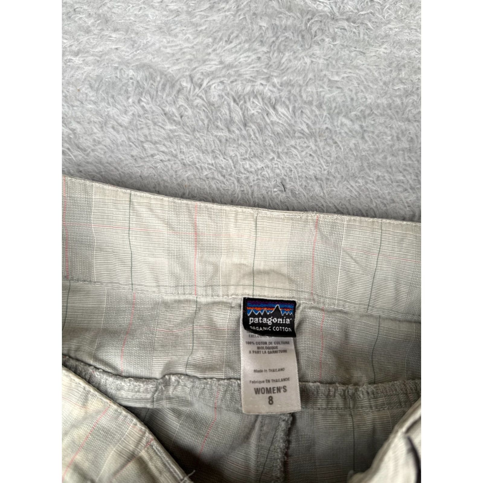 The North Face The North Face Women's Cargo Shorts Size 8 Gray Plaid Cotton Hiking Activewear 30x16 Size 30" / US 8 / IT 44 - 7 Thumbnail