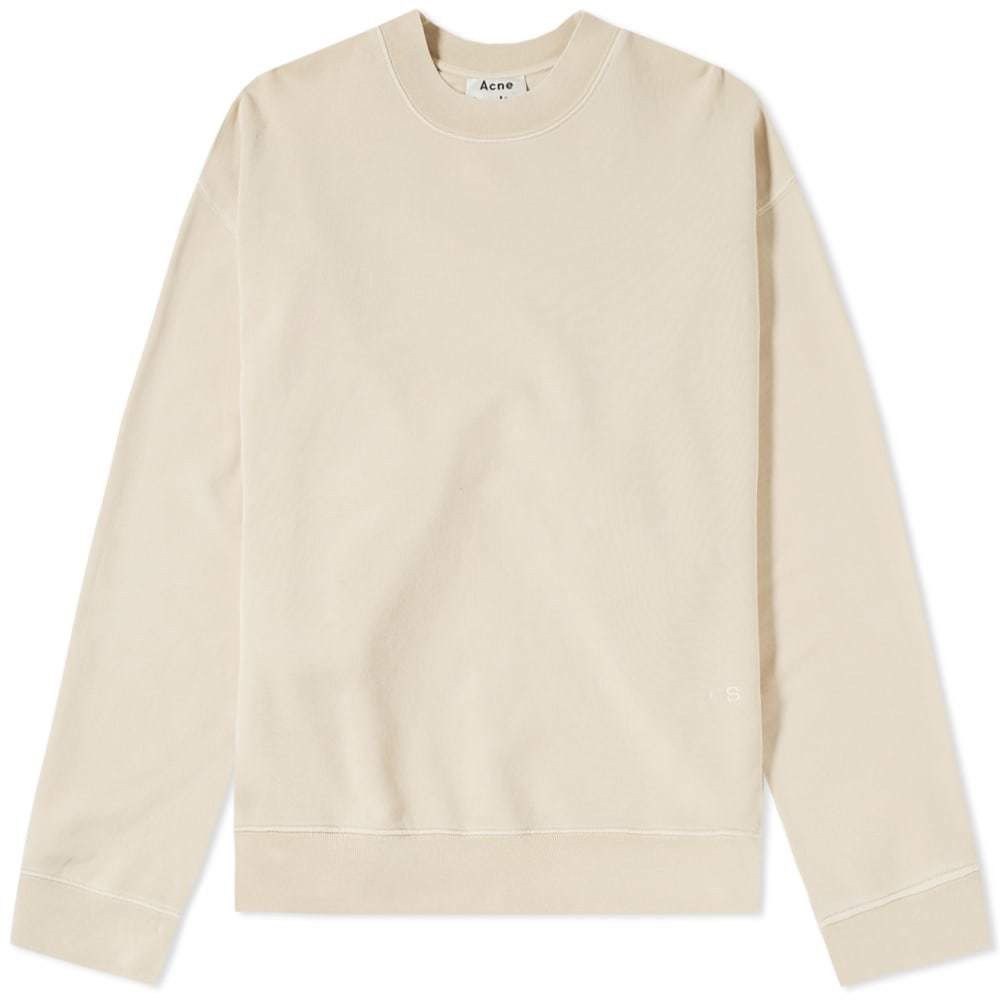 image of Acne Studios Pull Fayte Wash in Beige, Men's (Size Small)