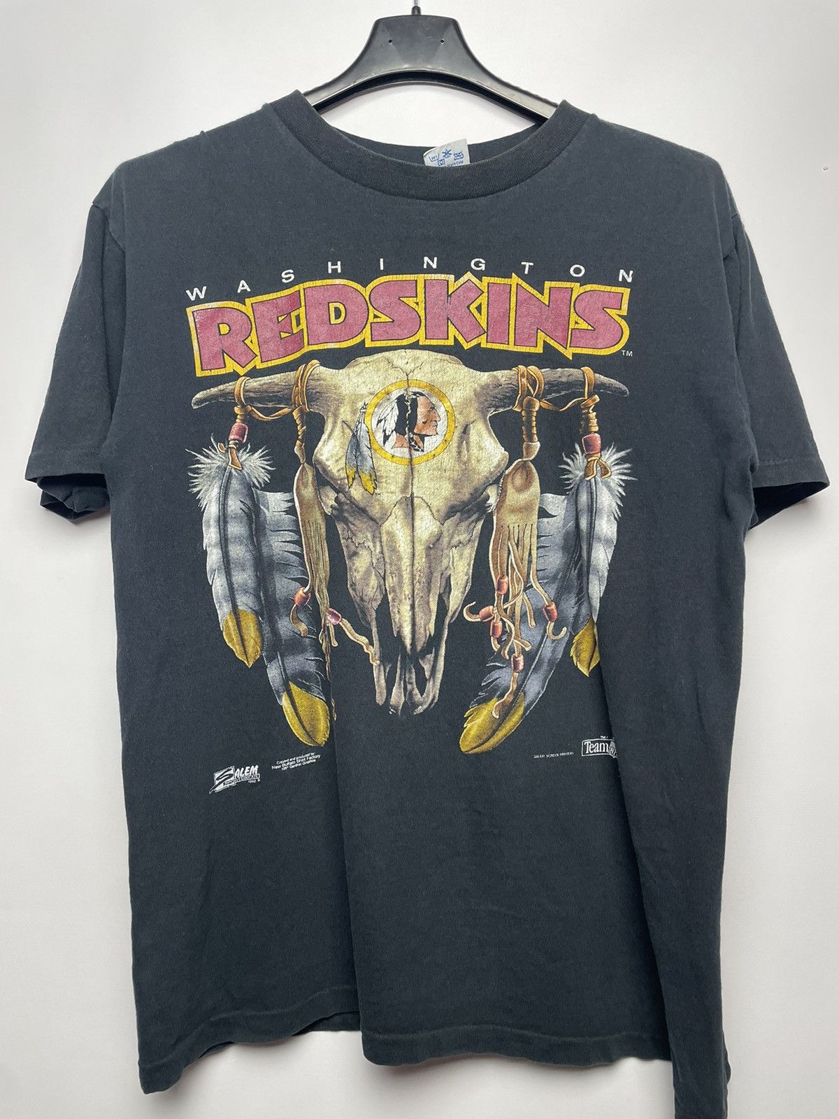 NFL × Vintage Washington Redskins Vintage T Shirt 1991 NFL 90's Size US S / EU 44-46 / 1 - 2 Thumbnail
