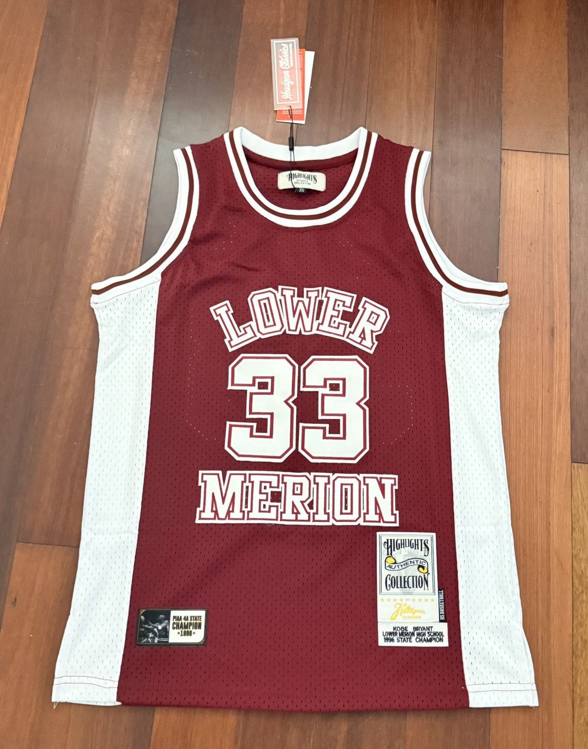 Other Kobe Bryant Lower Merion High Stitched Jersey (Unisex) Size US XS / EU 42 / 0 - 1 Thumbnail