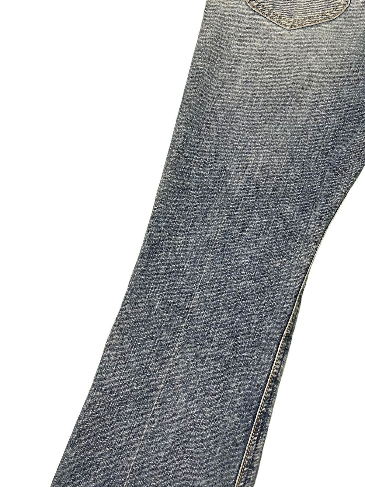Lee Flare Jeans Lee Japan Distress Low Rise Boot Cut 8🟦6 Size US 31 - 15 Thumbnail