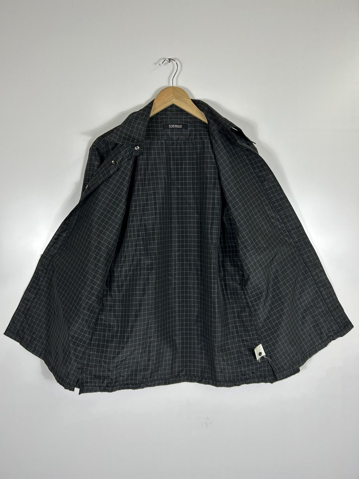 5351 POUR LES HOMMES ⚡️Vintage 5351 Pour Les Hommes Nylon Button Shirt Jacket Size US M / EU 48-50 / 2 - 8 Thumbnail