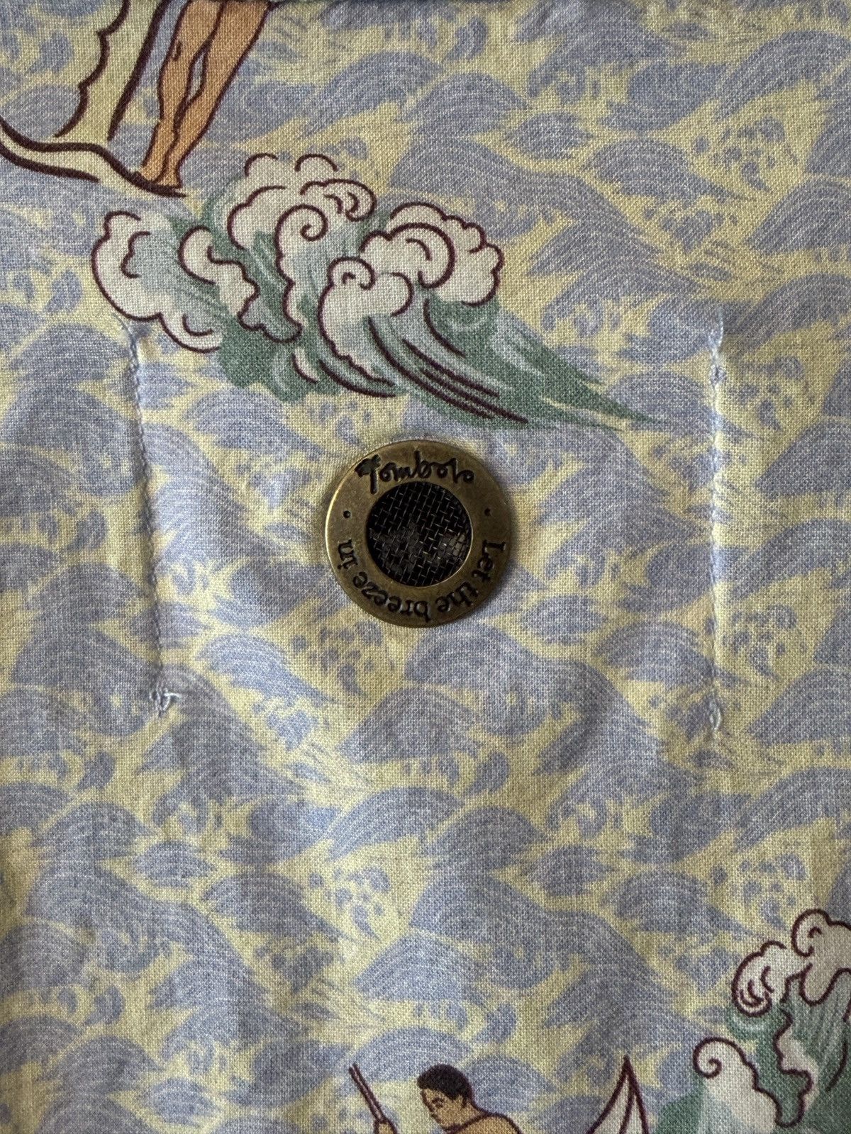 Tombolo Tombolo "Playa of Eden" Hawaiian shirt Size US L / EU 52-54 / 3 - 4 Thumbnail