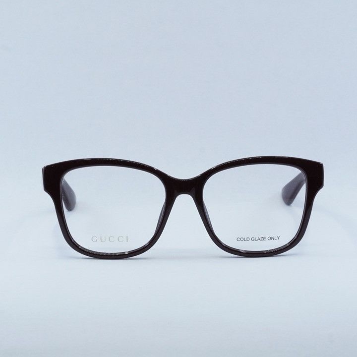 Gucci Gucci GG1340O 005 Eyeglasses Red 54mm Square Frame Size ONE SIZE - 2 Thumbnail