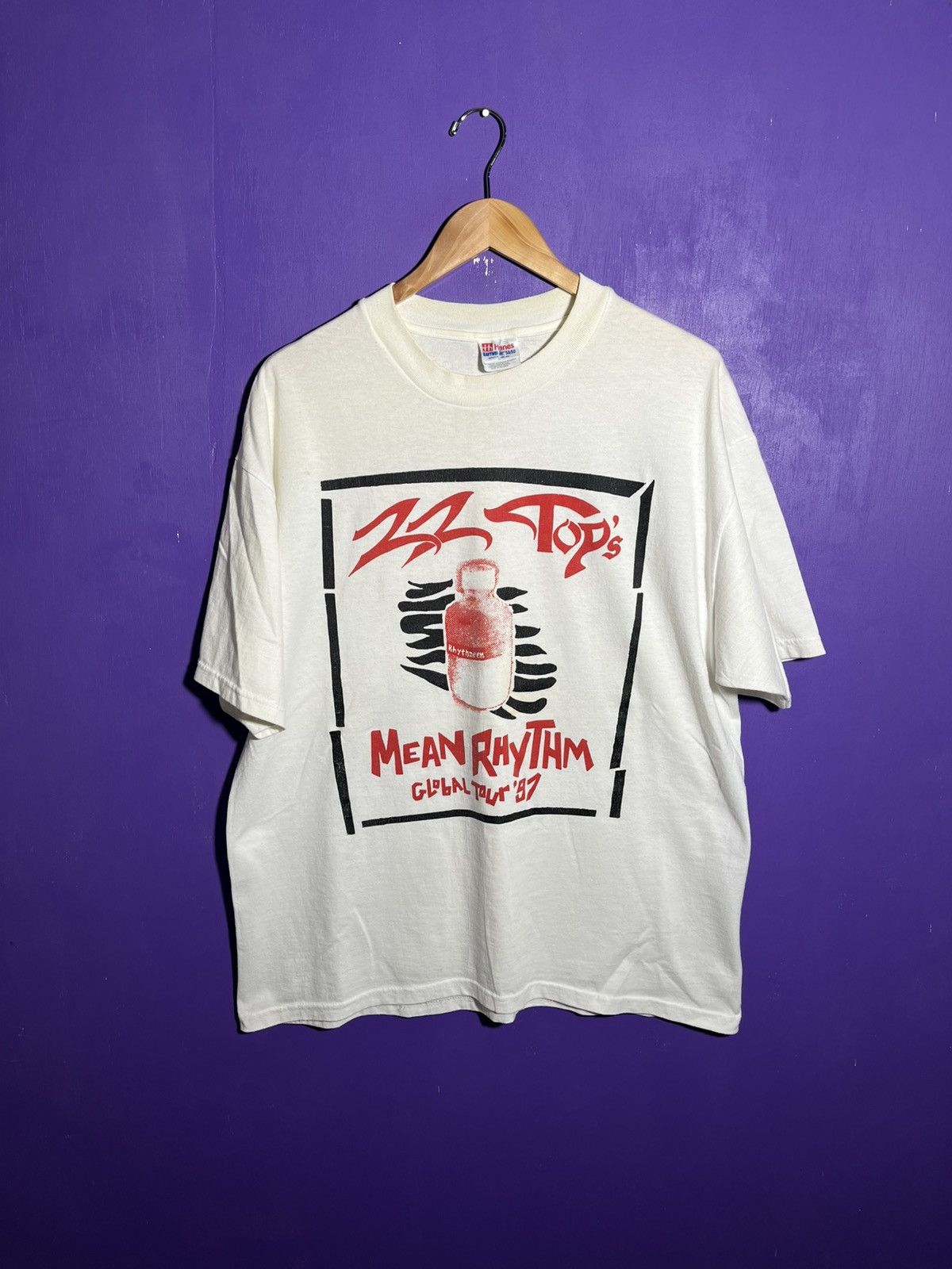 Band Tees × Vintage Vintage 1997 ZZ Top mean Rythm tour t-shirt Size US XL / EU 56 / 4 - 1 Thumbnail