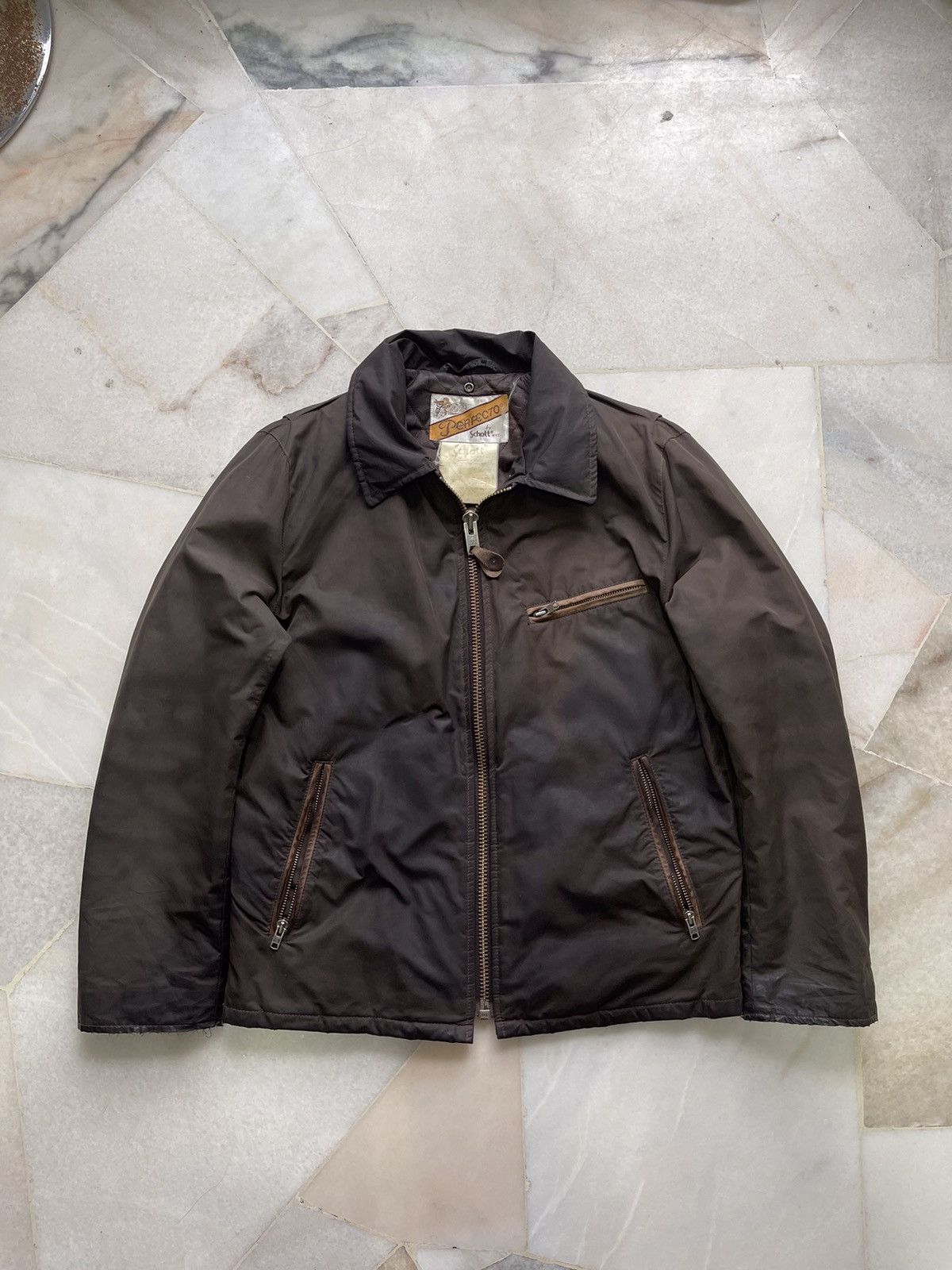Schott × Vintage Vintage Schott Perfecto jacket Size US M / EU 48-50 / 2 - 12 Thumbnail