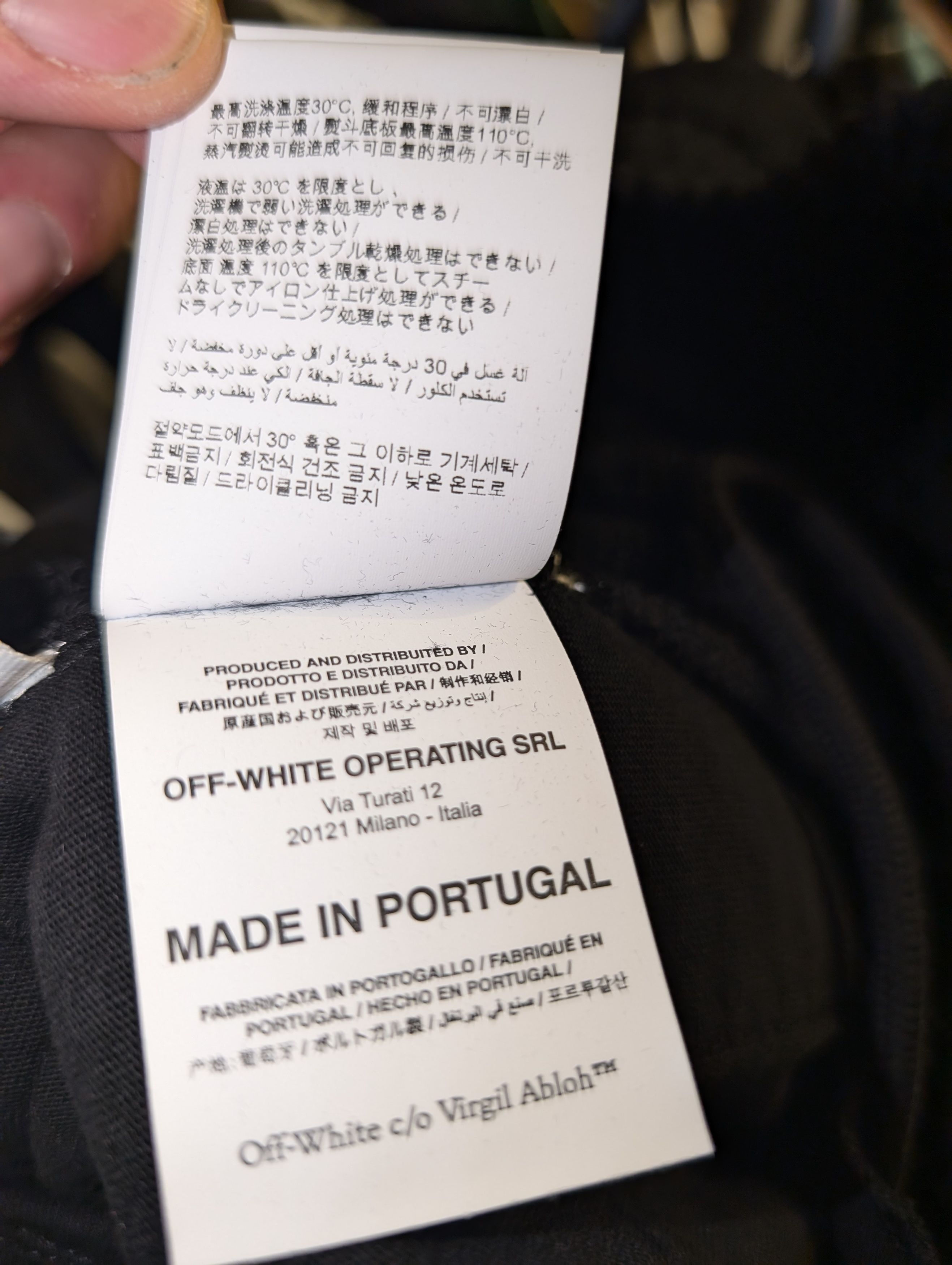 Off-White × Virgil Abloh Off-White Layered Graffiti pant Size US 33 - 10 Thumbnail