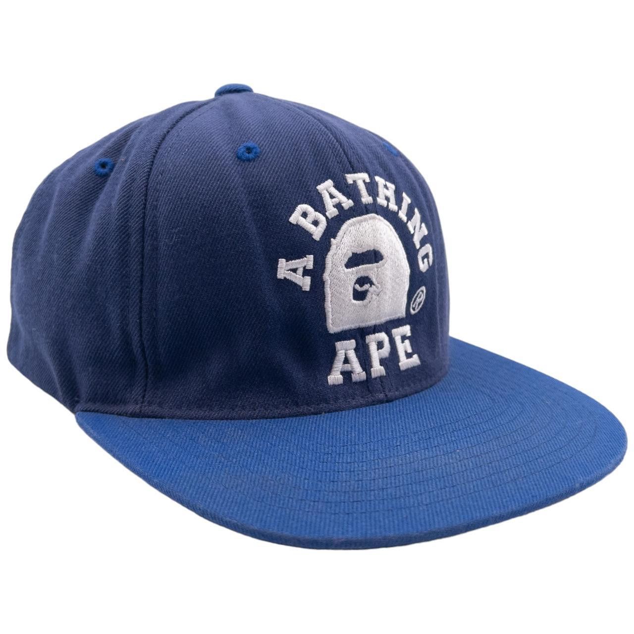 Bape Vintage Bape College Logo Embroidered Hat Size ONE SIZE - 1 Thumbnail
