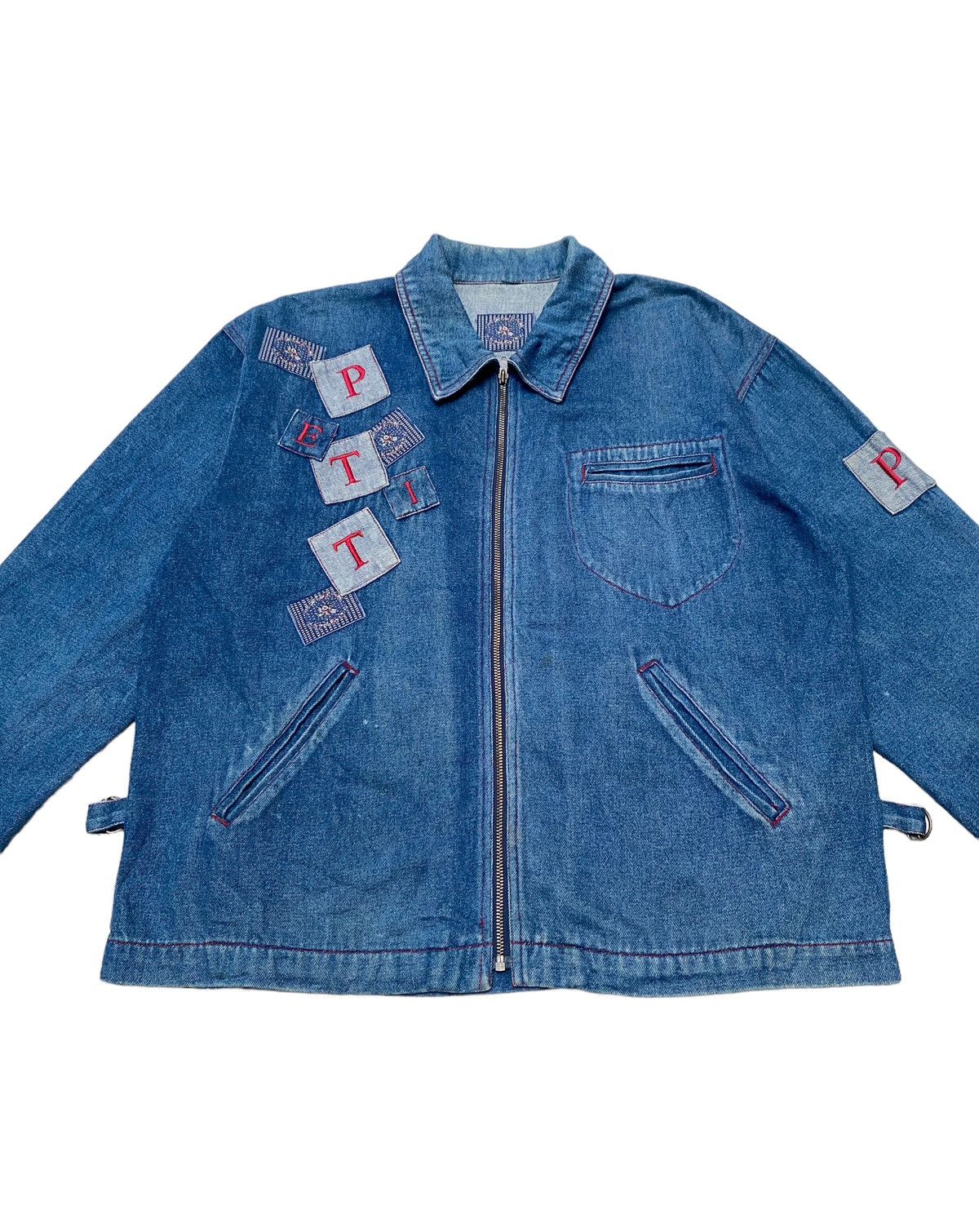 Japanese Brand × Vintage Vintage Japanese Brand Petit Petit Denim Jacket 1990s Size US M / EU 48-50 / 2 - 3 Thumbnail