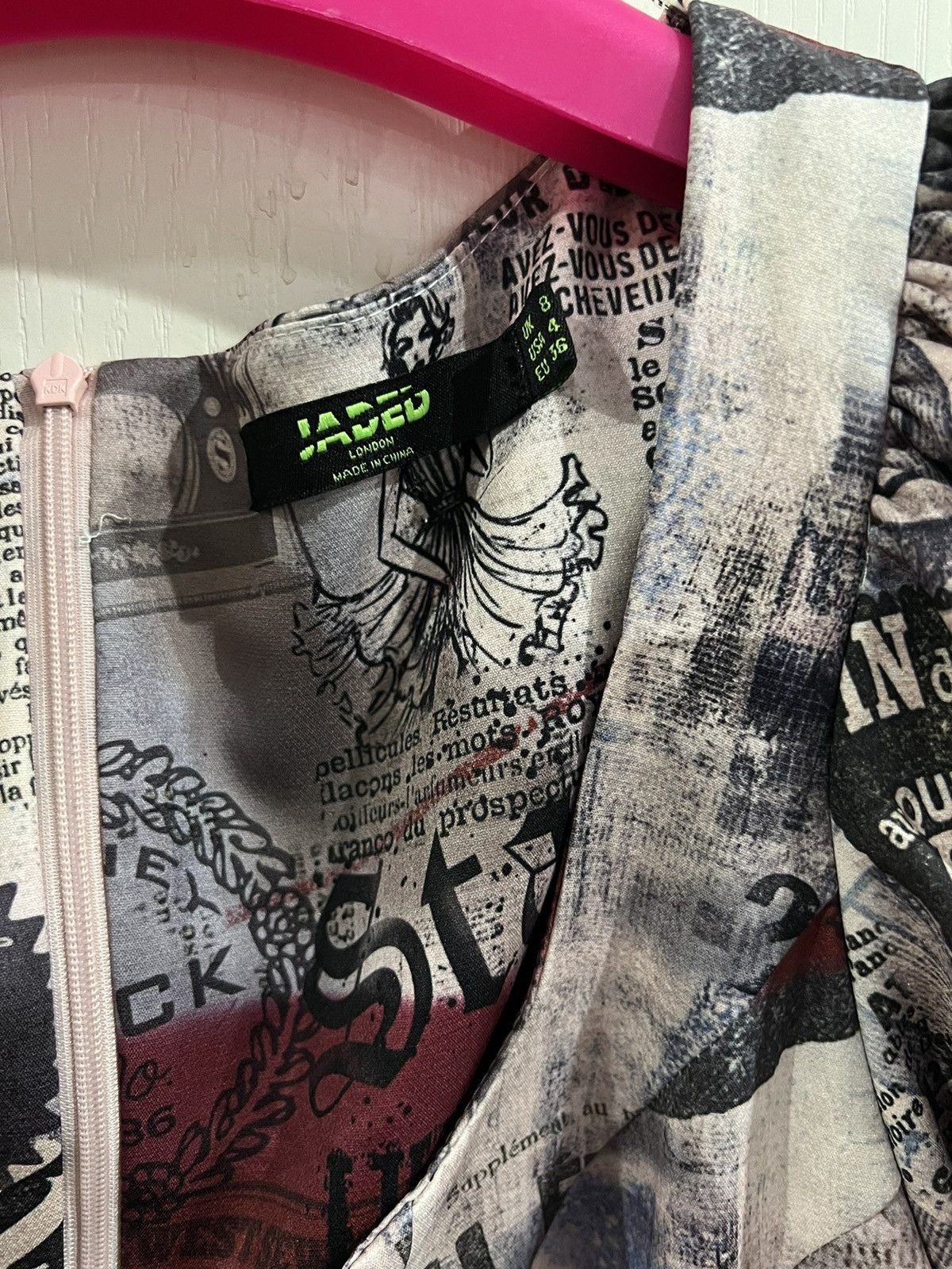 Jaded London Jaded London Newspaper Dress 💃🏻♥️ Size S / US 4 / IT 40 - 10 Thumbnail