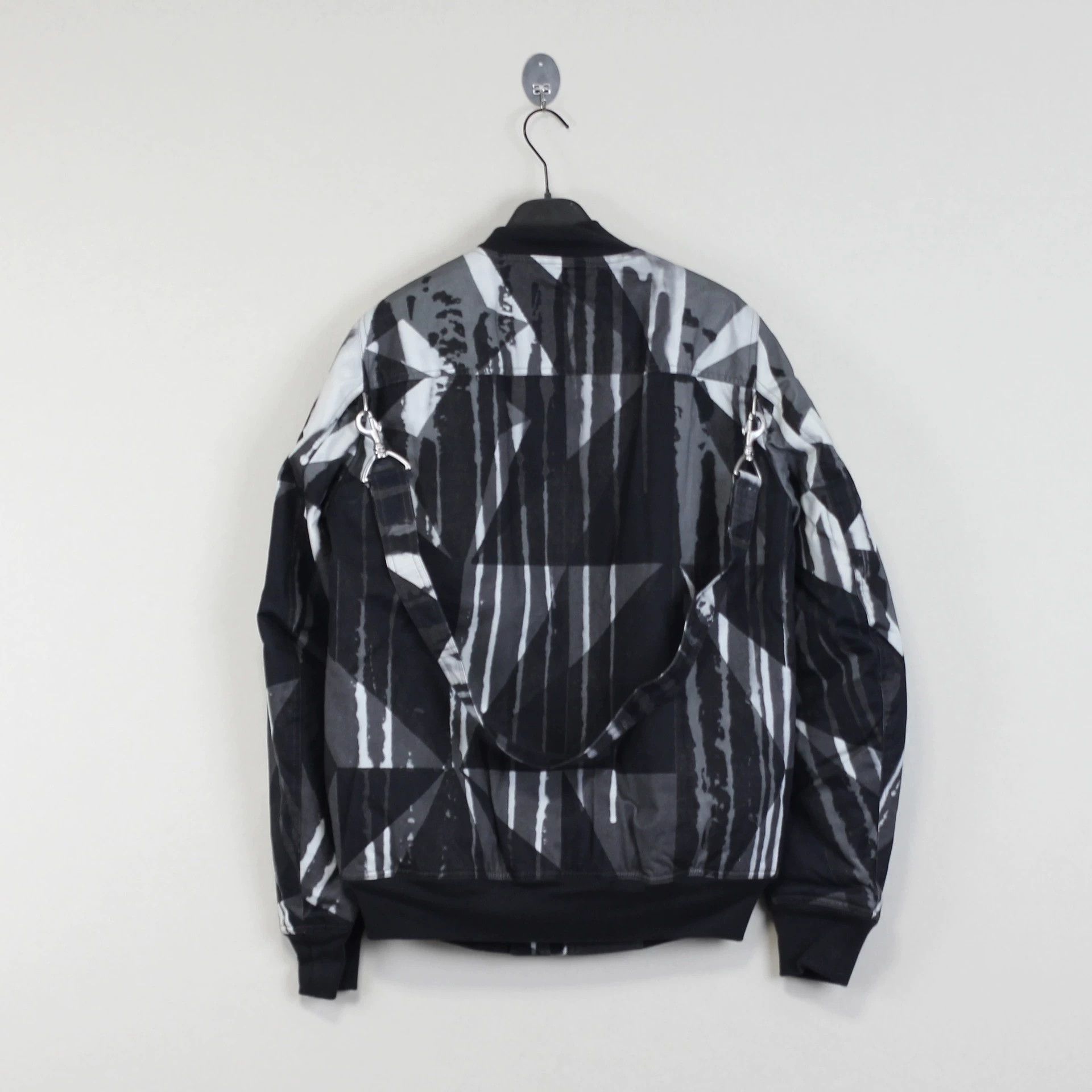 Rick Owens Rickowens double-stitched printed Ma 1 jacket. Size US S / EU 44-46 / 1 - 2 Thumbnail