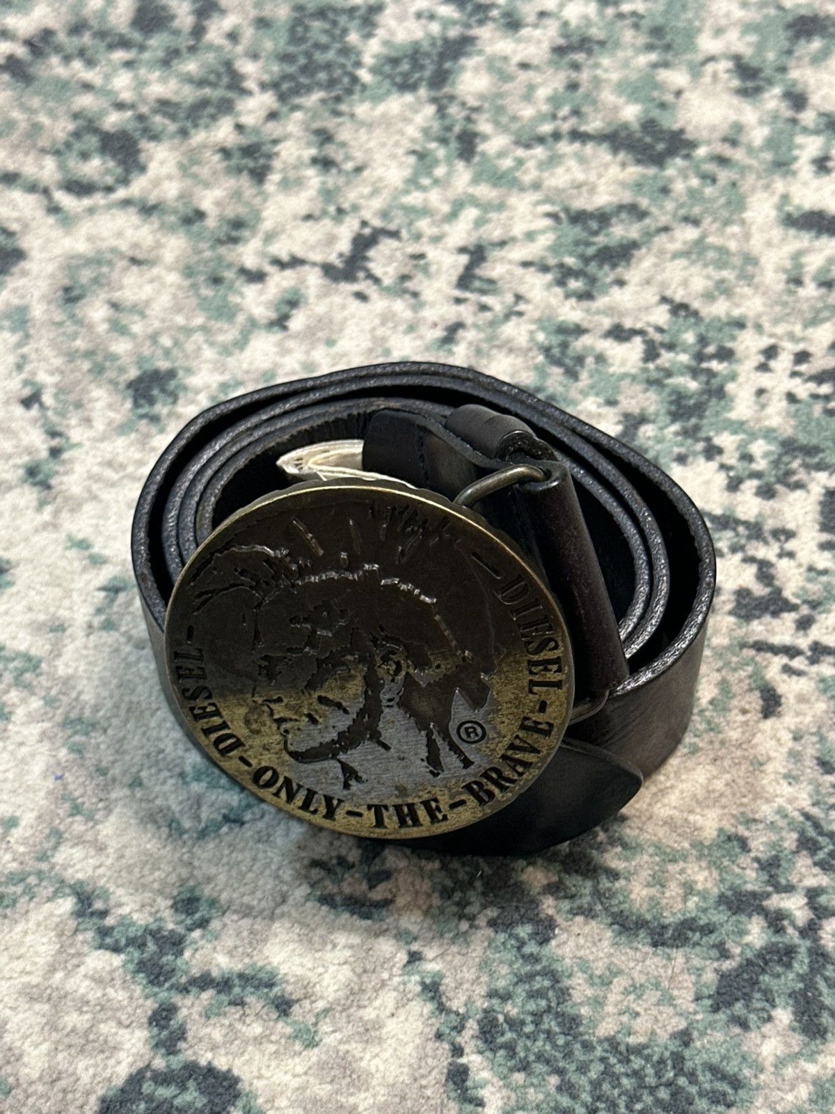 Diesel Diesel Buckle Logo Made in Italy (100% Cow Leather) Size ONE SIZE - 3 Thumbnail