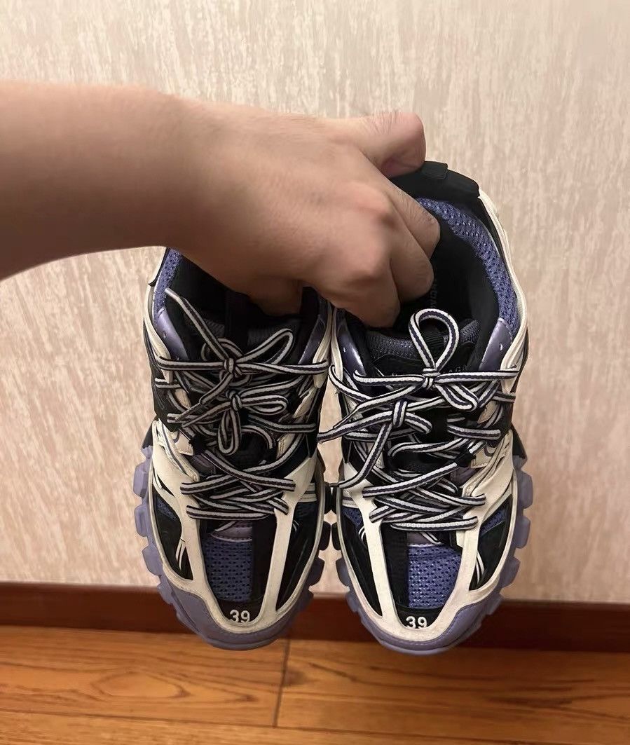 Balenciaga Balenciaga Track White Purple Size US 9 / IT 39 - 2 Thumbnail