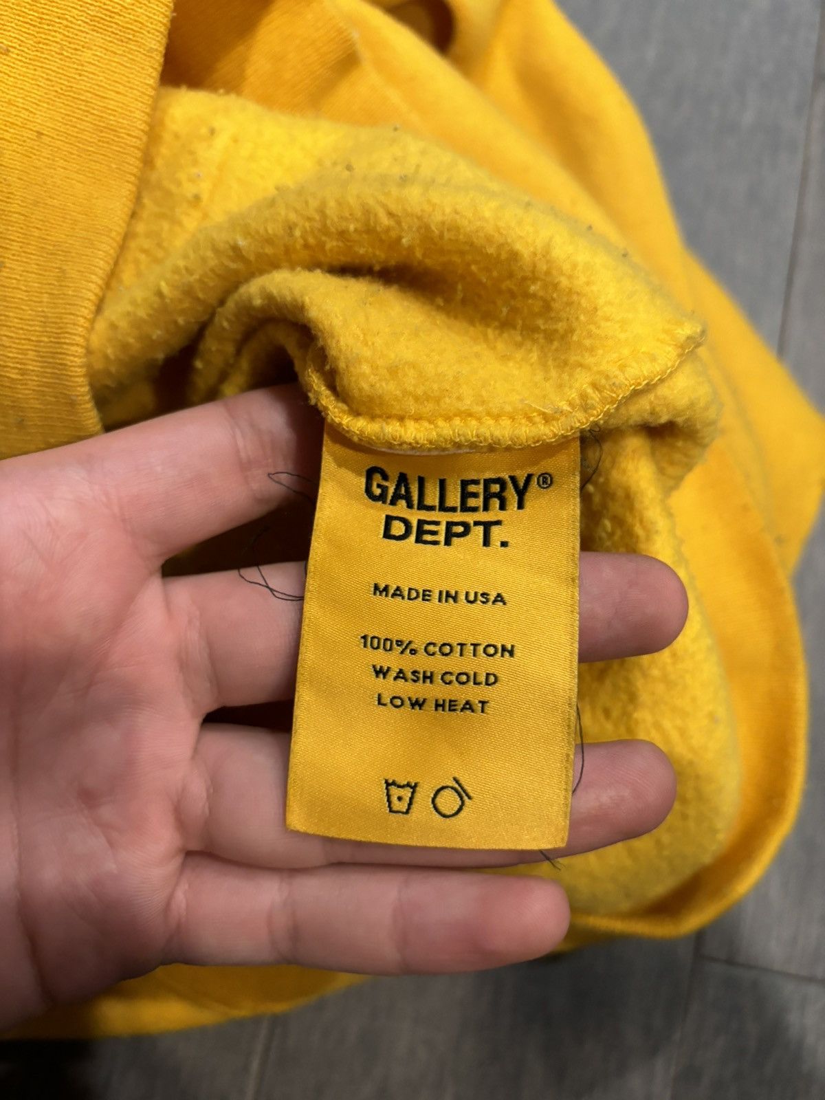 Gallery dept Logo Hoodie XS Xsmall