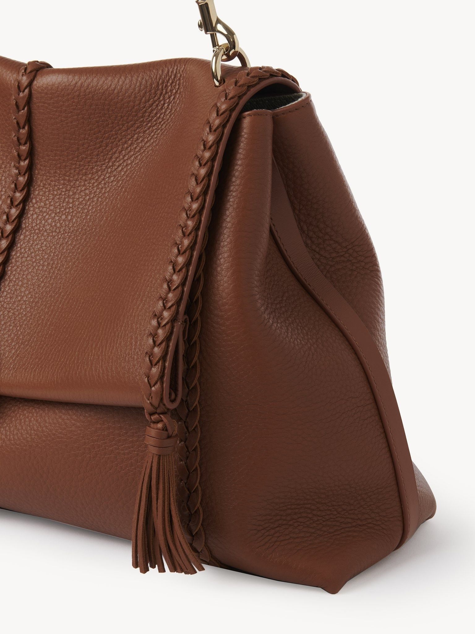 Chloe o1loc1c0325 Size: OS / CHC23 Penelope Large Bag in Caramel Size ONE SIZE - 4 Thumbnail