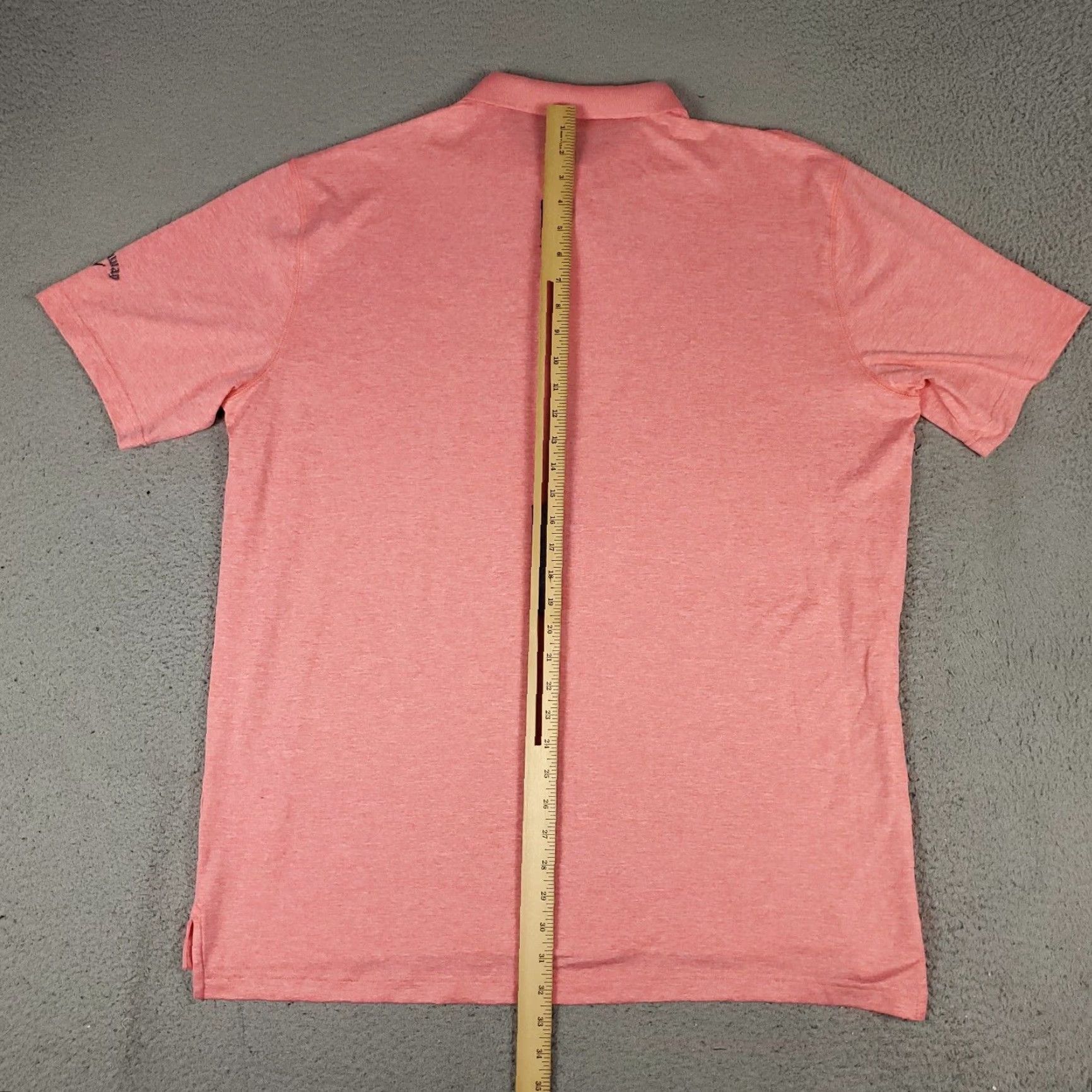 Callaway Callaway Polo Shirt Mens XL Pink Opti Dri Fit Golf Short Sleeve Size US XL / EU 56 / 4 - 4 Thumbnail