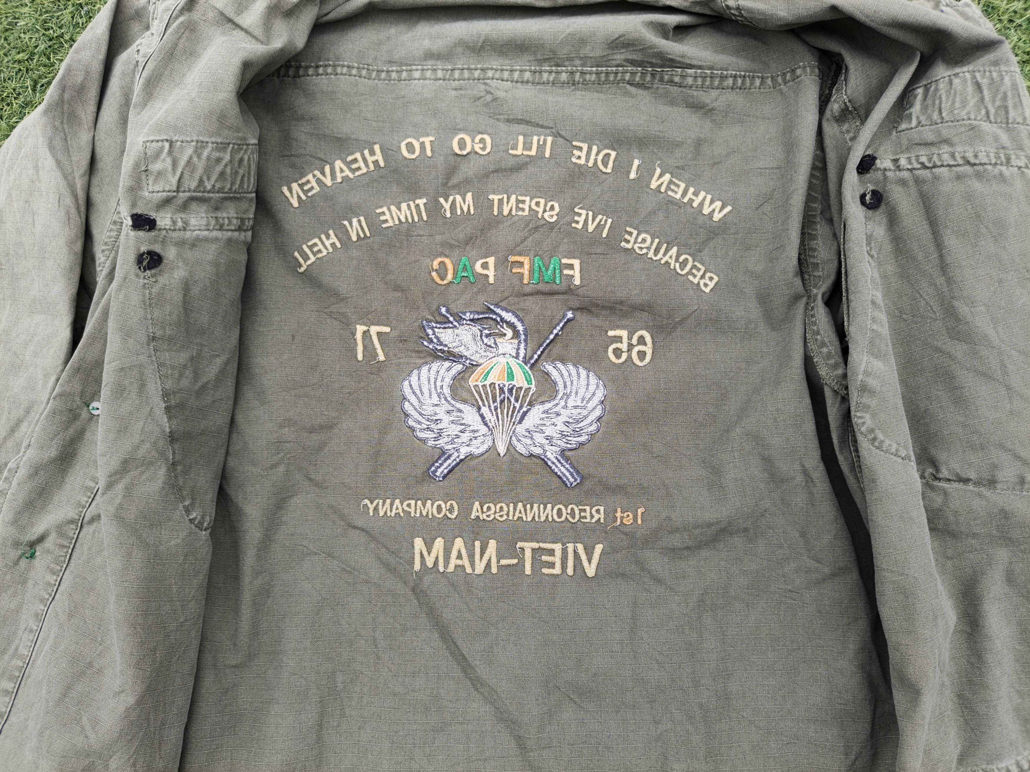 Avirex Avirex US Army Souvenir FMF PAC Long Sleeve Shirt Size US XL / EU 56 / 4 - 10 Thumbnail