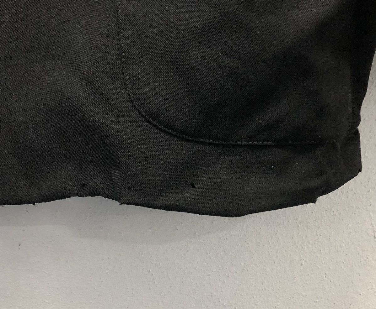 Y's × Y's for Men × Yohji Yamamoto Y's for Men Black Wool Blazer - Vintage Yohji Yamamoto Japan Size US S / EU 44-46 / 1 - 12 Thumbnail