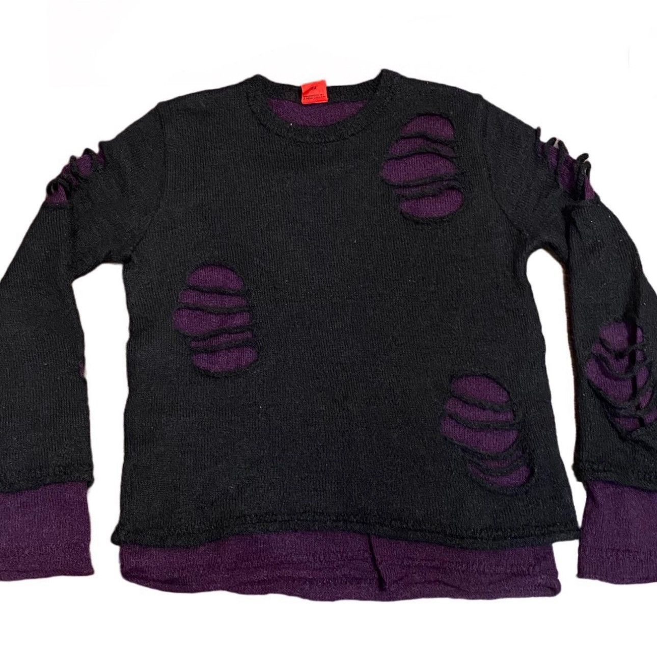 Other Algonquins Distressed Knit Top Size US S / EU 44-46 / 1 - 1 Thumbnail