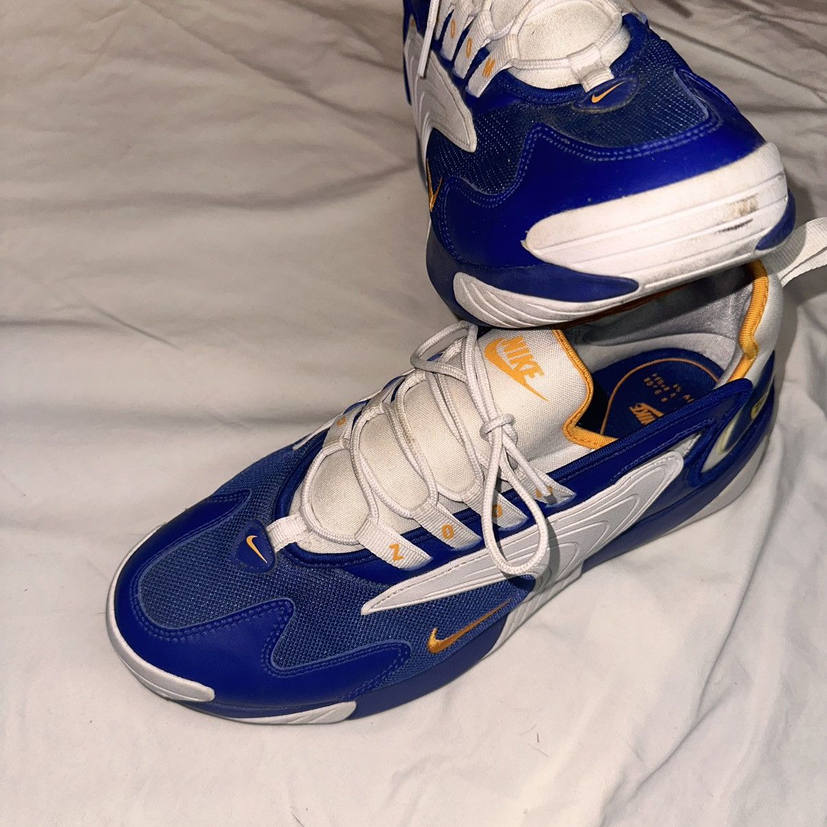 Nike Nike Air Zoom Low Blue Yellow White 10.5 Size US 10.5 / EU 43-44 - 5 Thumbnail