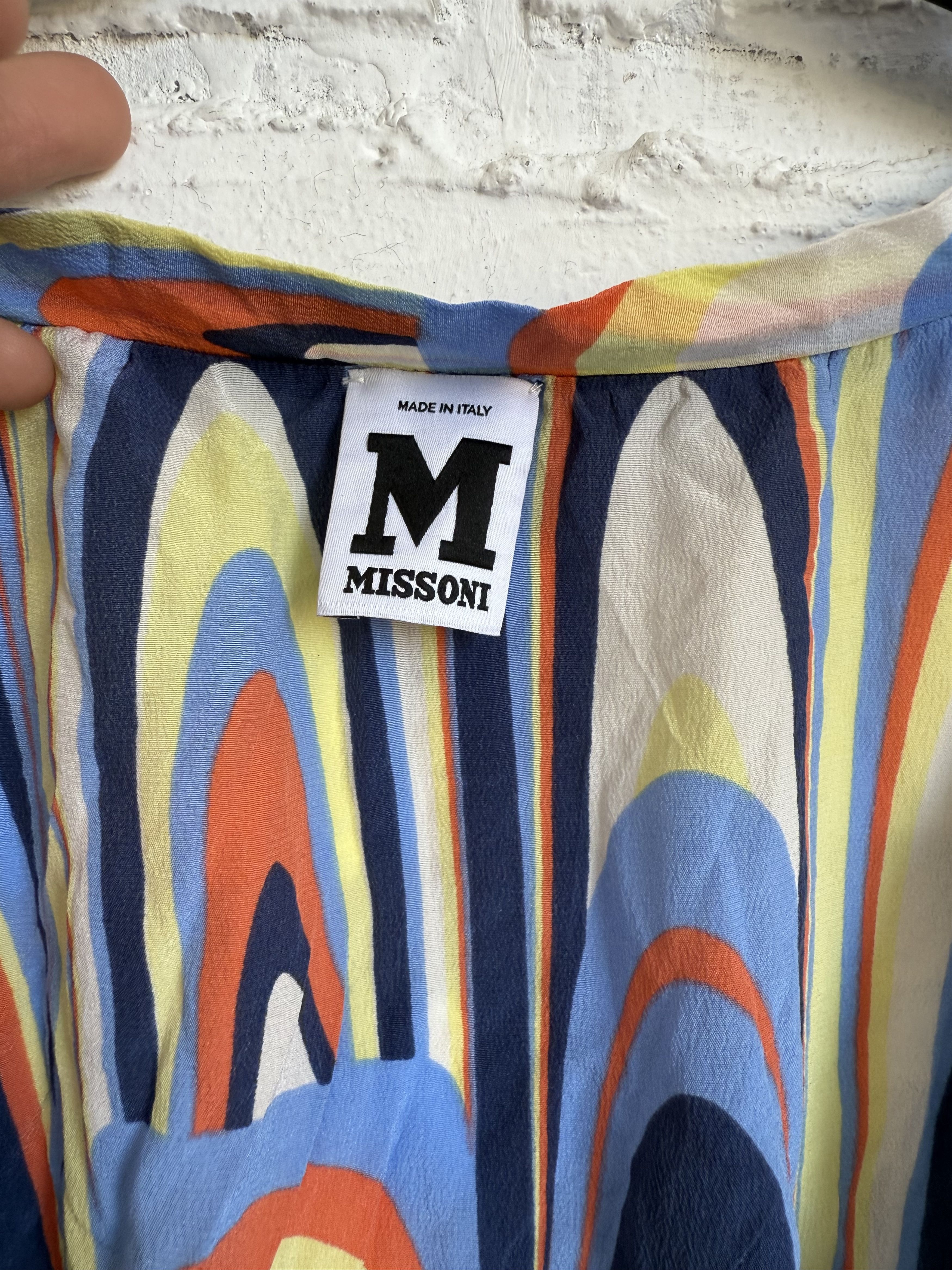 Missoni M Missoni silk dress abstraction Size S / US 4 / IT 40 - 2 Thumbnail