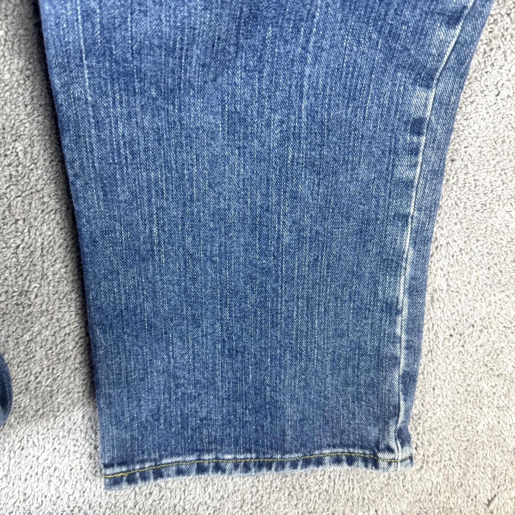CO Roebuck & Co Jeans Mens 38x34 Blue Relaxed Straight Denim Medium Wash Jeans Size US 38 / EU 54 - 6 Thumbnail