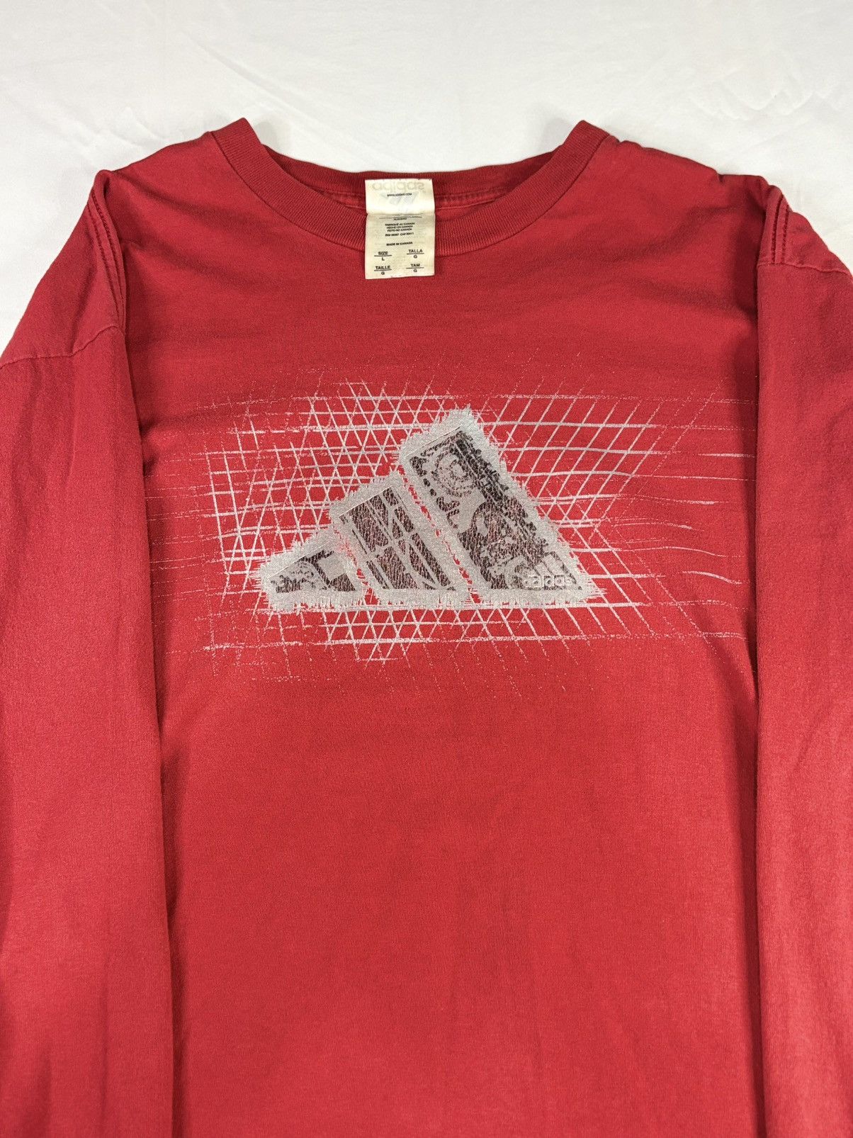 Adidas Vintage Adidas Long Sleeve Tee | $20 Size US L / EU 52-54 / 3 - 4 Thumbnail