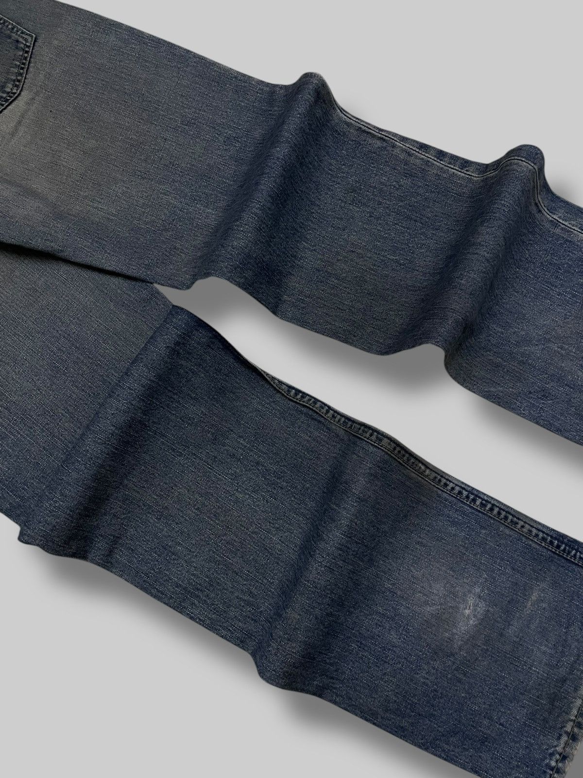 Levi's Vintage Clothing Vintage 1990s Designer Original Levis 502 Distressed Denim Size US 29 - 14 Thumbnail